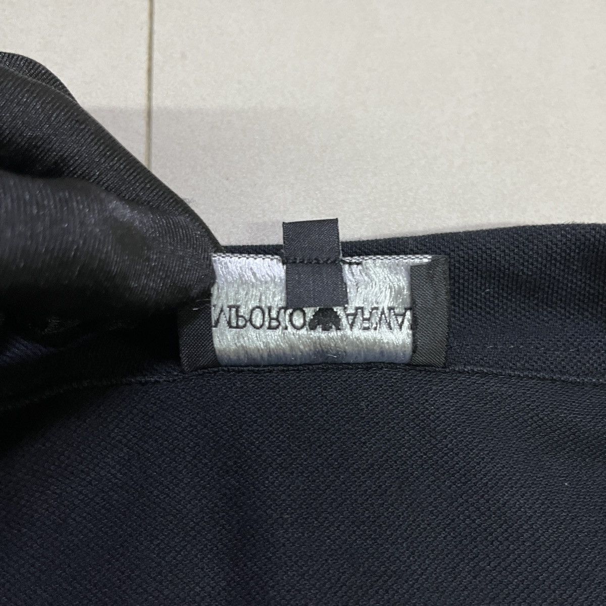 Armani × Emporio Armani Vintage Emporio Armani “Open Collar” Polo Shirt Size US S / EU 44-46 / 1 - 7 Thumbnail