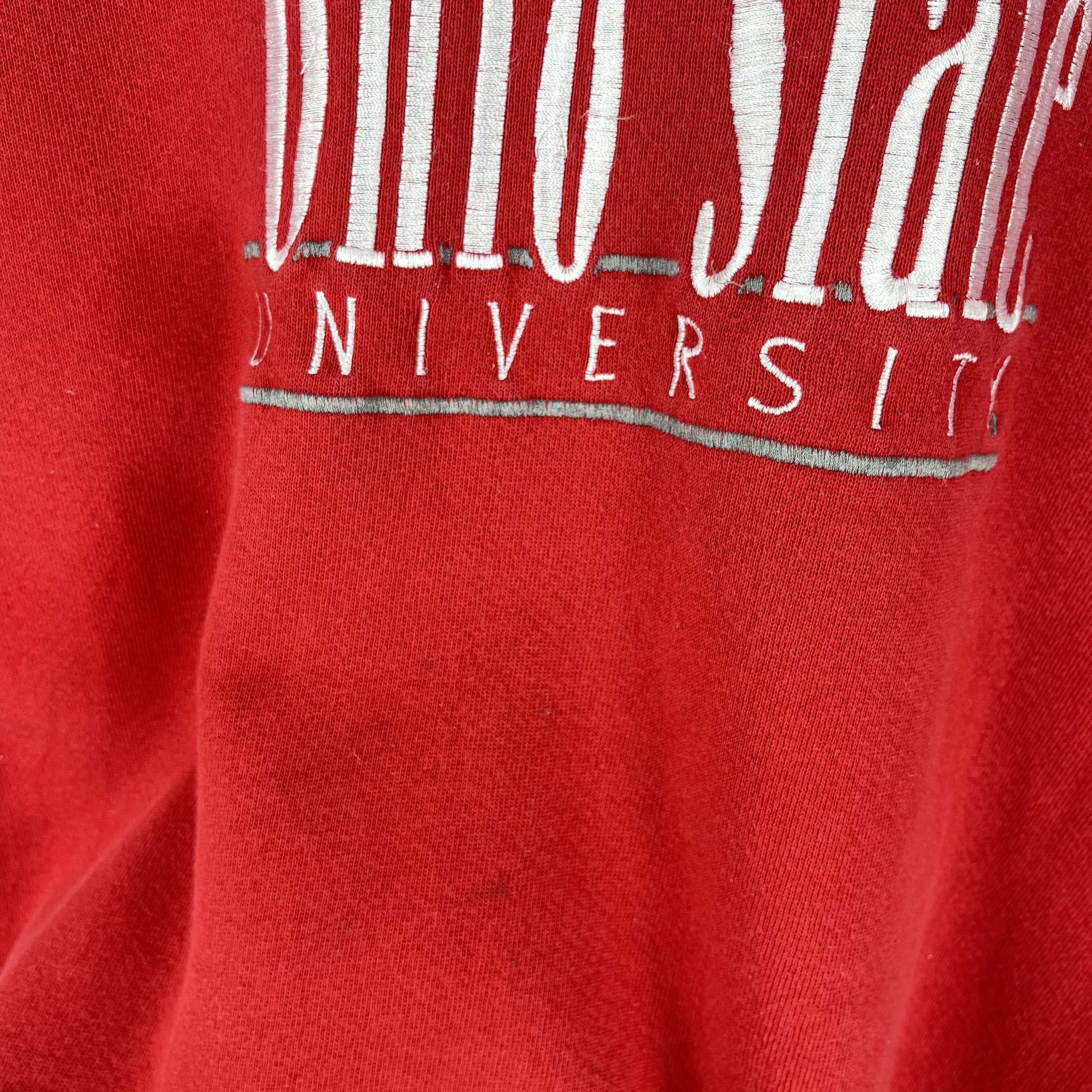 NFL Vintage OHIO STATE Buckeyes University Embroidery Sweatshirt Size US M / EU 48-50 / 2 - 7 Thumbnail
