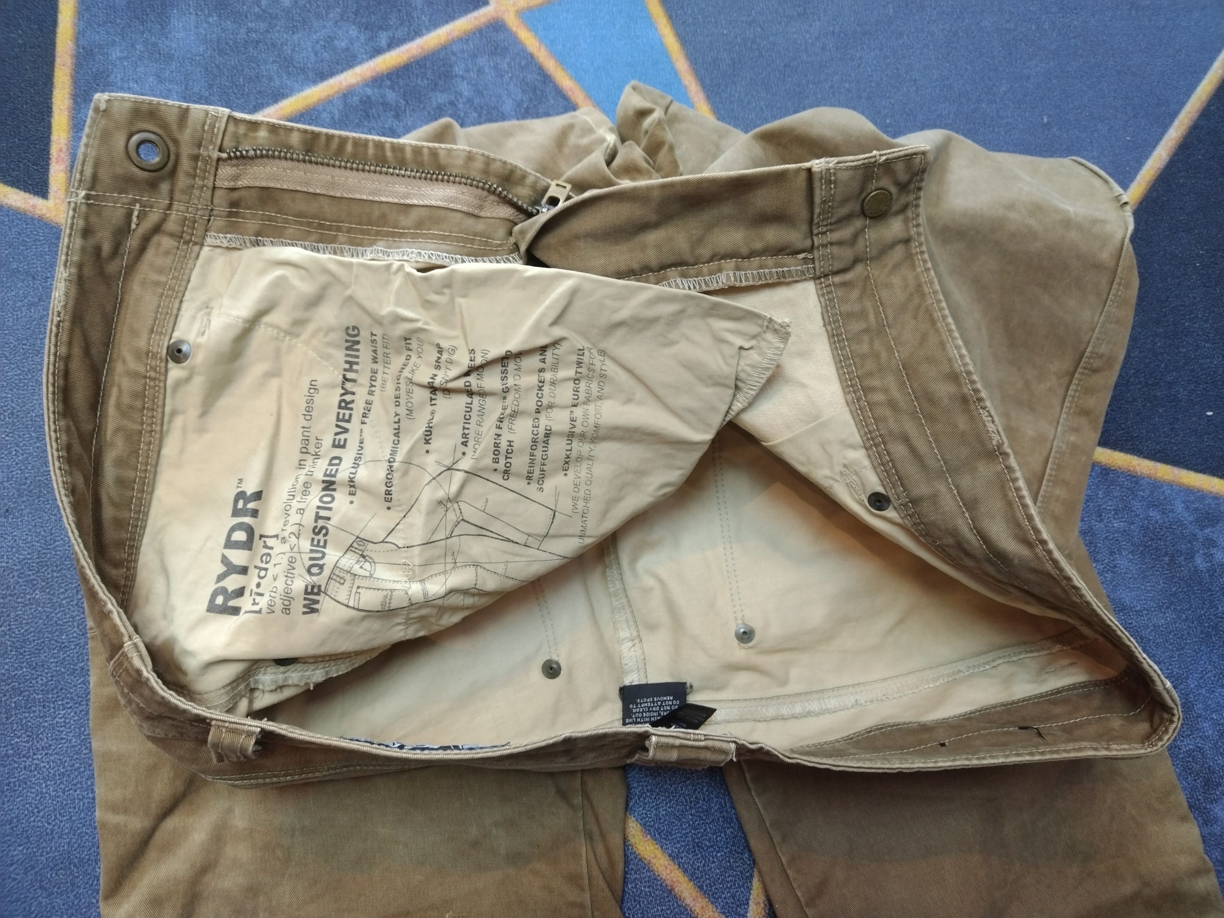 Kuhl × Mountain Khakis Kuhl Mountain Ryder Revolution Hiking Pants Distressed Size US 34 / EU 50 - 10 Thumbnail