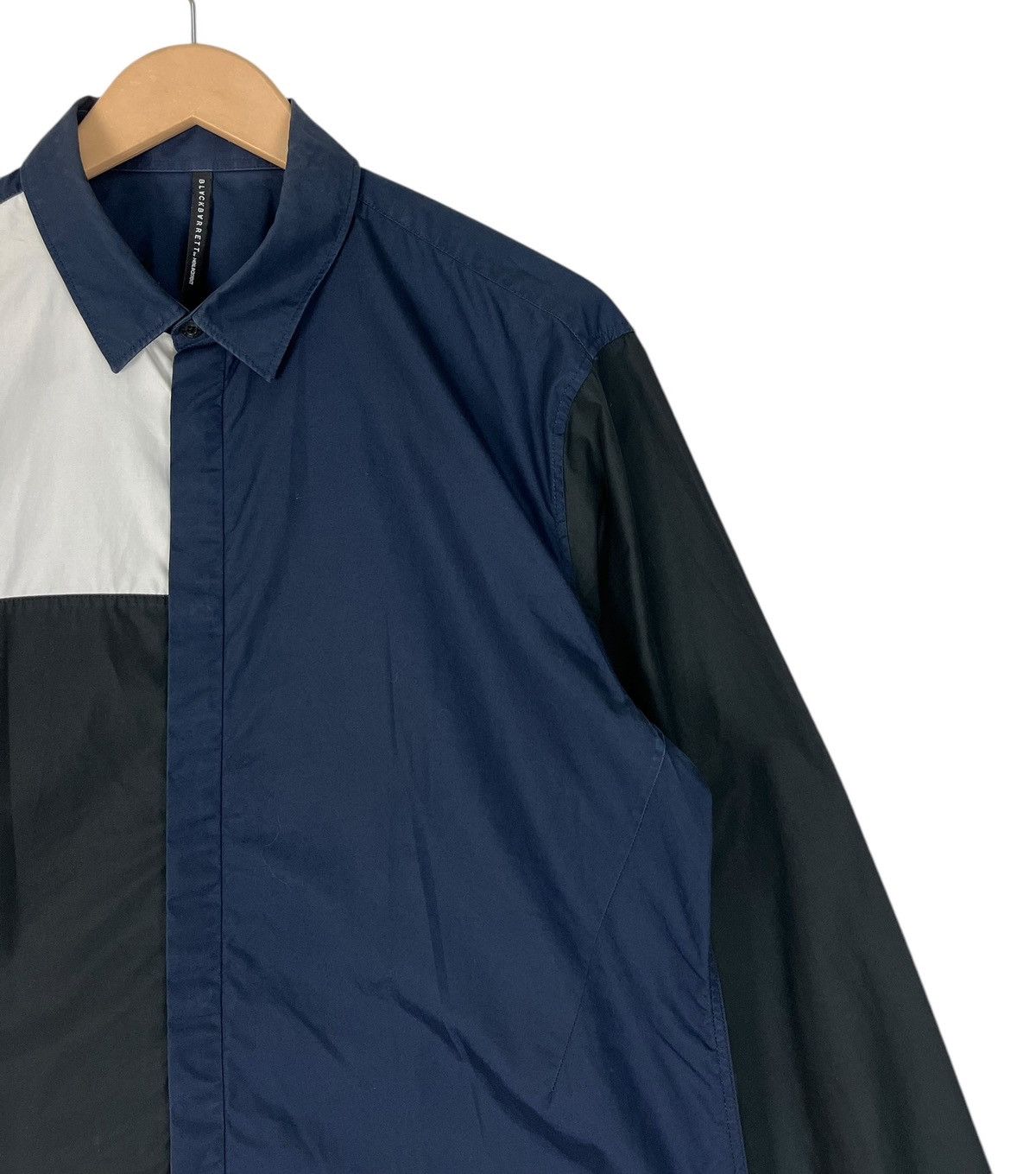 Black Barrett × Designer × Neil Barrett Black Barrett by Neil Barrett Slim Fit Button Up Size US XL / EU 56 / 4 - 6 Thumbnail