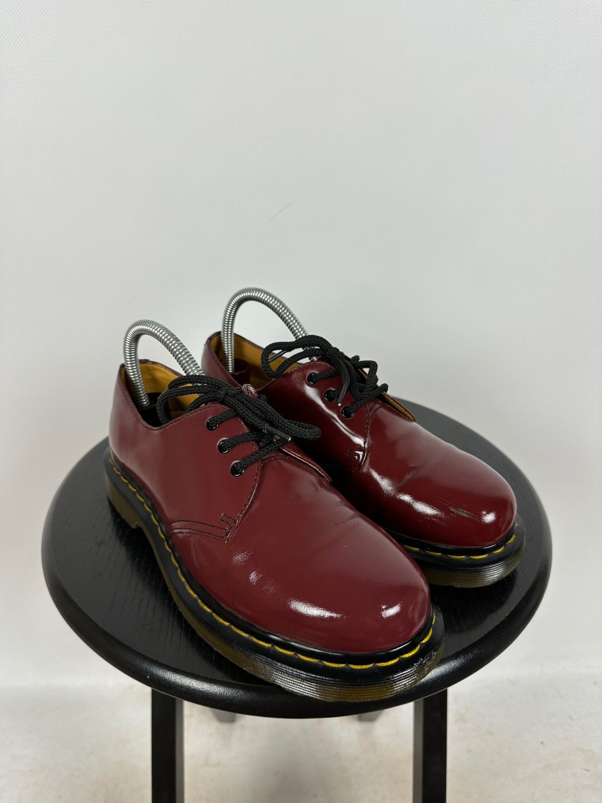 Dr. Martens Dr Martens Cherry Red Leather Oxford Casual Shoes 11838 Size US 7 / IT 37 - 7 Thumbnail