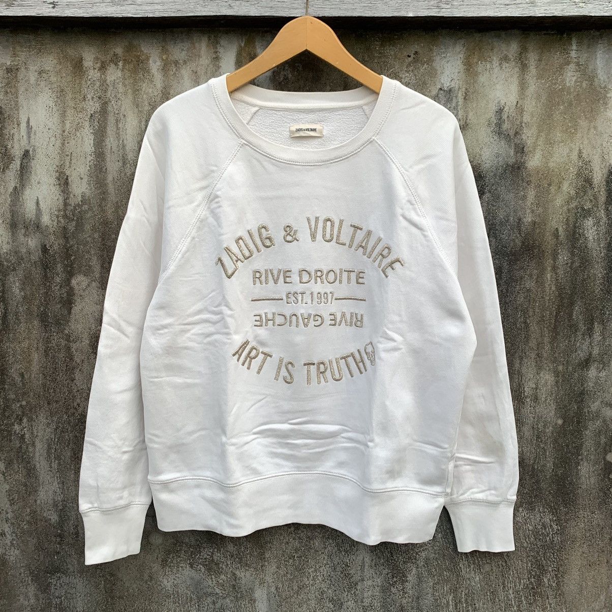 Zadig & Voltaire Zadig & Voltaire Blason Brode Sweatshirt Size US M / EU 48-50 / 2 - 1 Thumbnail