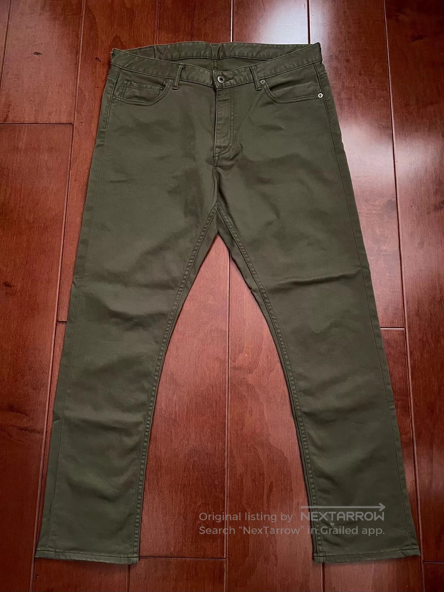 Blue Blue Japan JAPAN BLUE Military Green Cargo Pants. Size US 34 / EU 50 - 3 Thumbnail