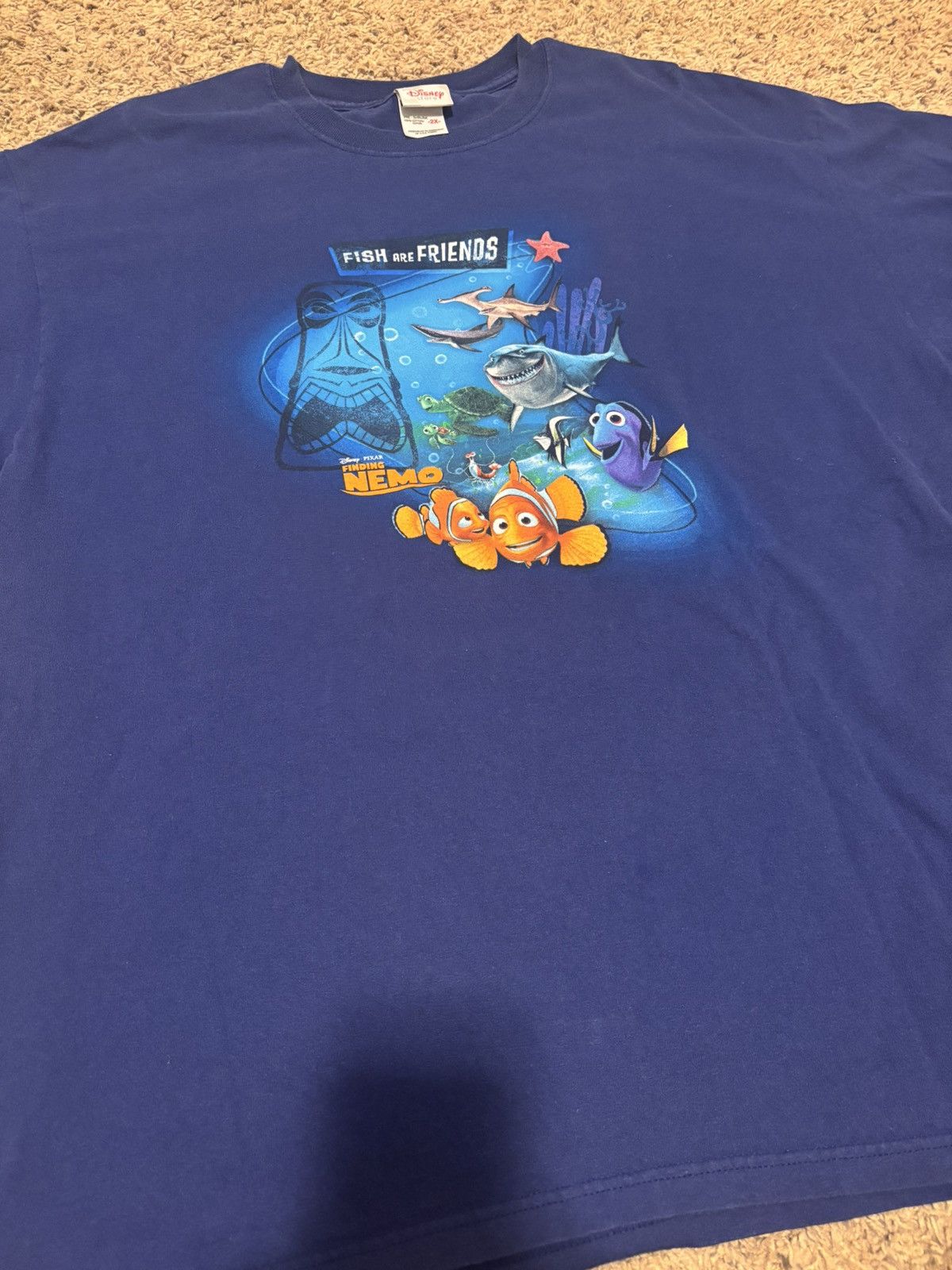 Vintage Disney Finding Nemo Size US XL / EU 56 / 4 - 1 Thumbnail