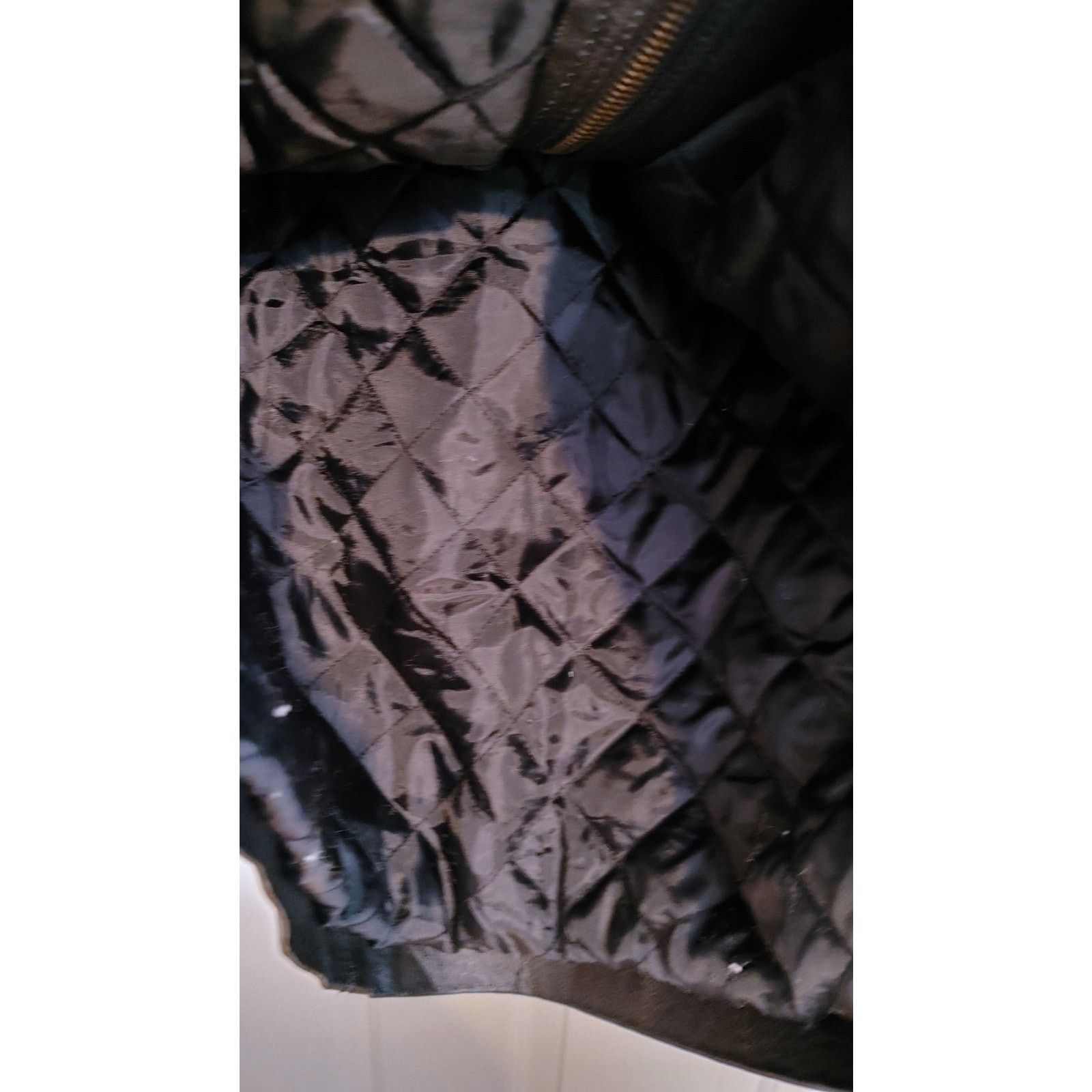 Other Vtg Leather Trench Coat Quilted Liner Hood N.Y.D.A. Medium Size M / US 6-8 / IT 42-44 - 8 Thumbnail