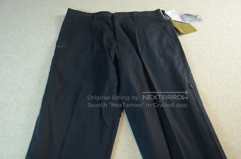 Other Yohji Yamamoto size 2 Black Scandal embroidered slacks pant Size US 28 / EU 44 - 2 Thumbnail