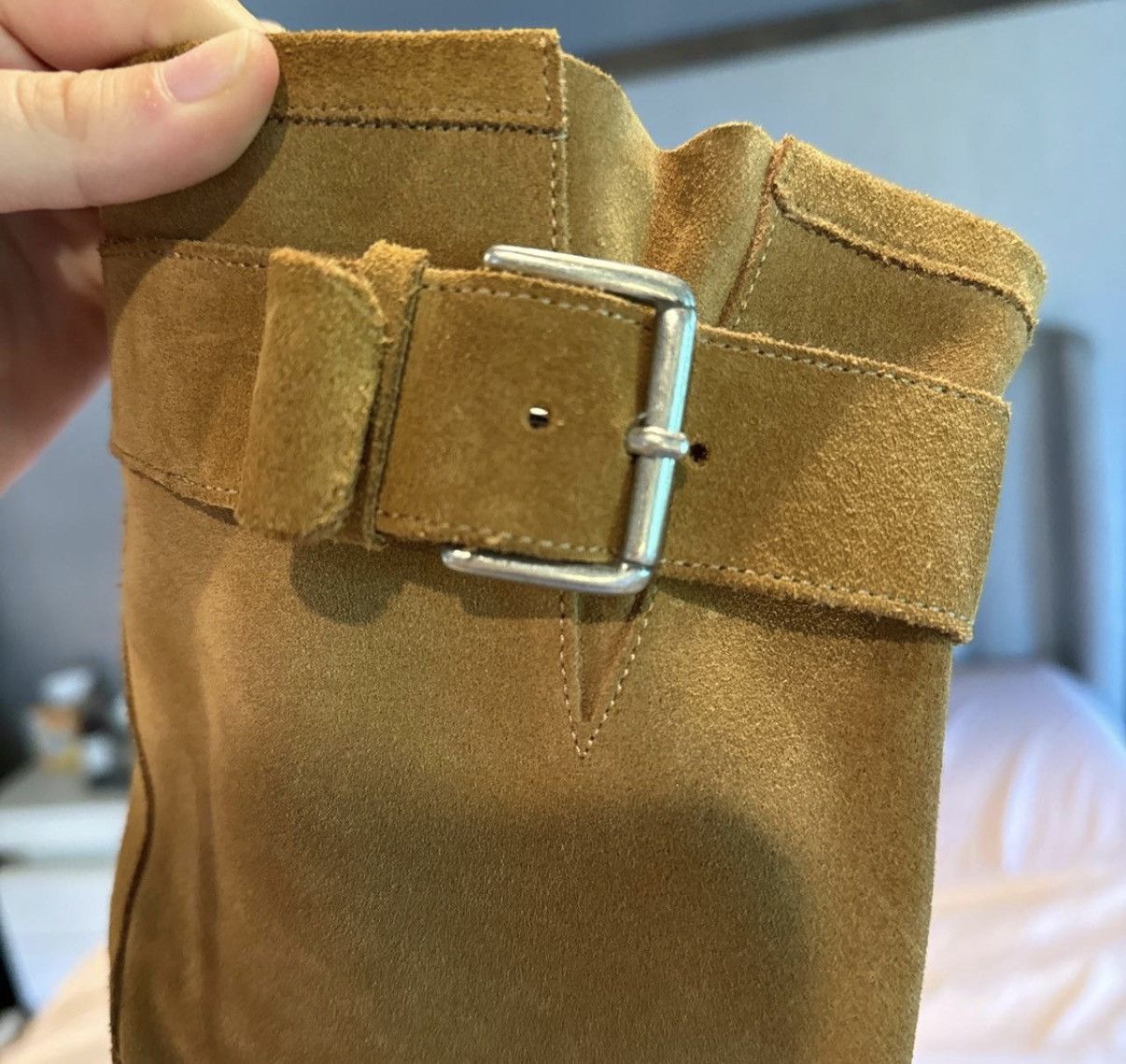 Other Freelance Tan Suede Boots Size US 8 / IT 38 - 6 Thumbnail