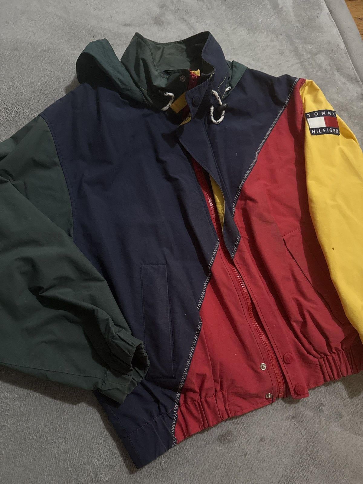 Tommy Hilfiger Vintage 90s Tommy Hilfiger Jacket Large Size US L / EU 52-54 / 3 - 5 Thumbnail