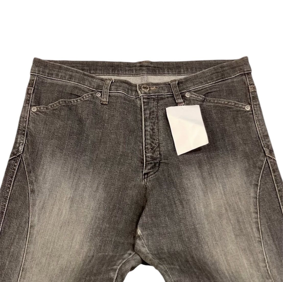 Isamu Katayama Backlash Japanese unknown brand flared wide jeans Size US 32 / EU 48 - 3 Thumbnail