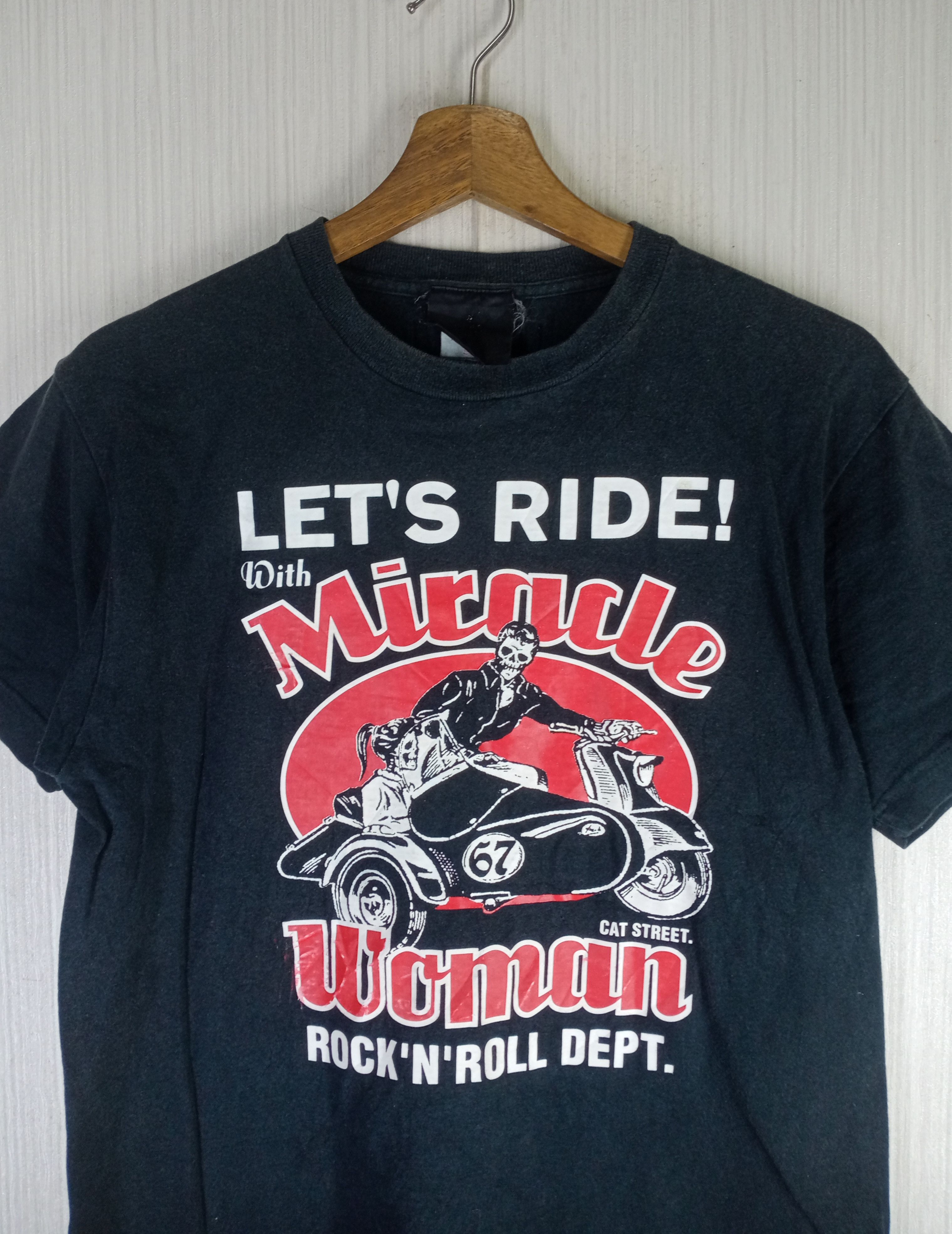 Hysteric Glamour Rare Miracle Woman Rock n Roll Dept. Tshirt Size US S / EU 44-46 / 1 - 2 Thumbnail