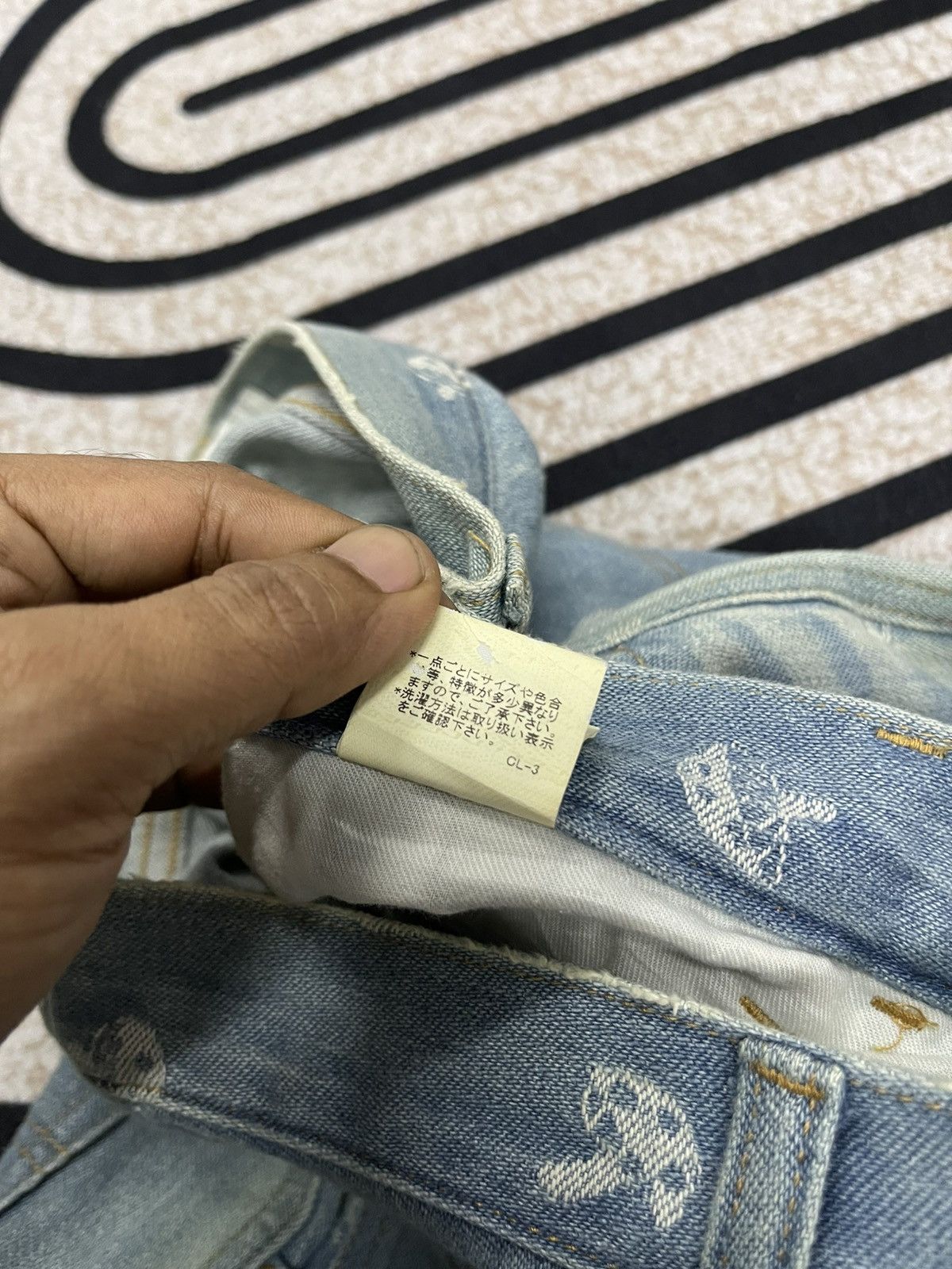 Issey Miyake 2000s ISSEY MIYAKE FULLPRINT MUSHROOM JEANS RARE Size US 30 / EU 46 - 12 Thumbnail