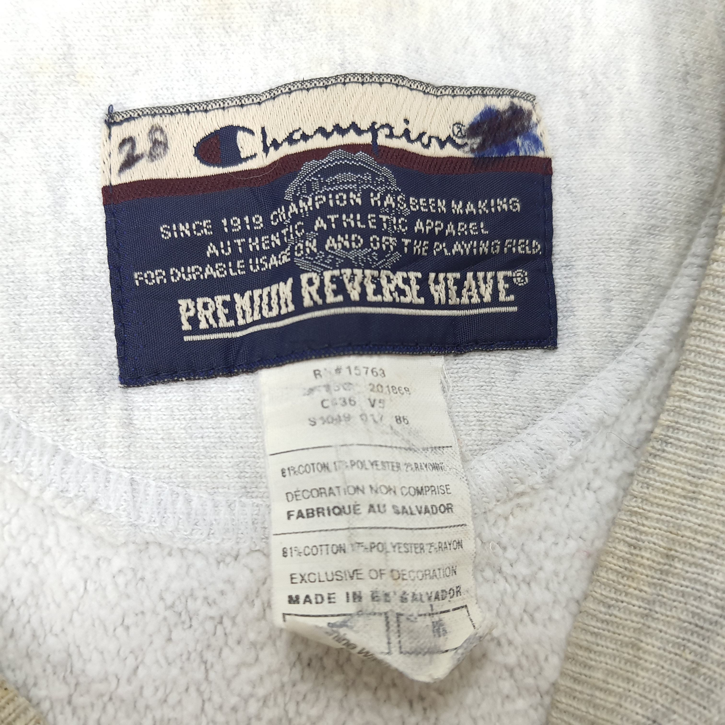 Champion × Vintage Vintage Visitation Volleyball Sports Sweatshirts Size US L / EU 52-54 / 3 - 6 Thumbnail
