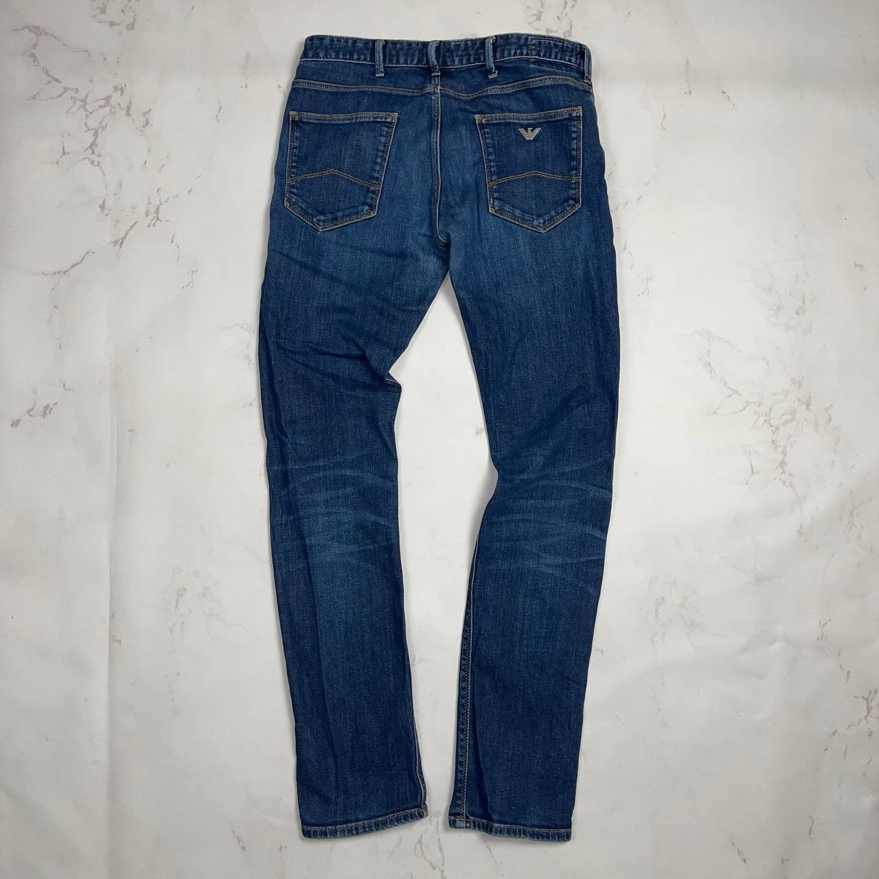 Giorgio Armani Vintage Armani Jeans Metal Logo Denim Pants Size 31 Size US 31 - 7 Thumbnail