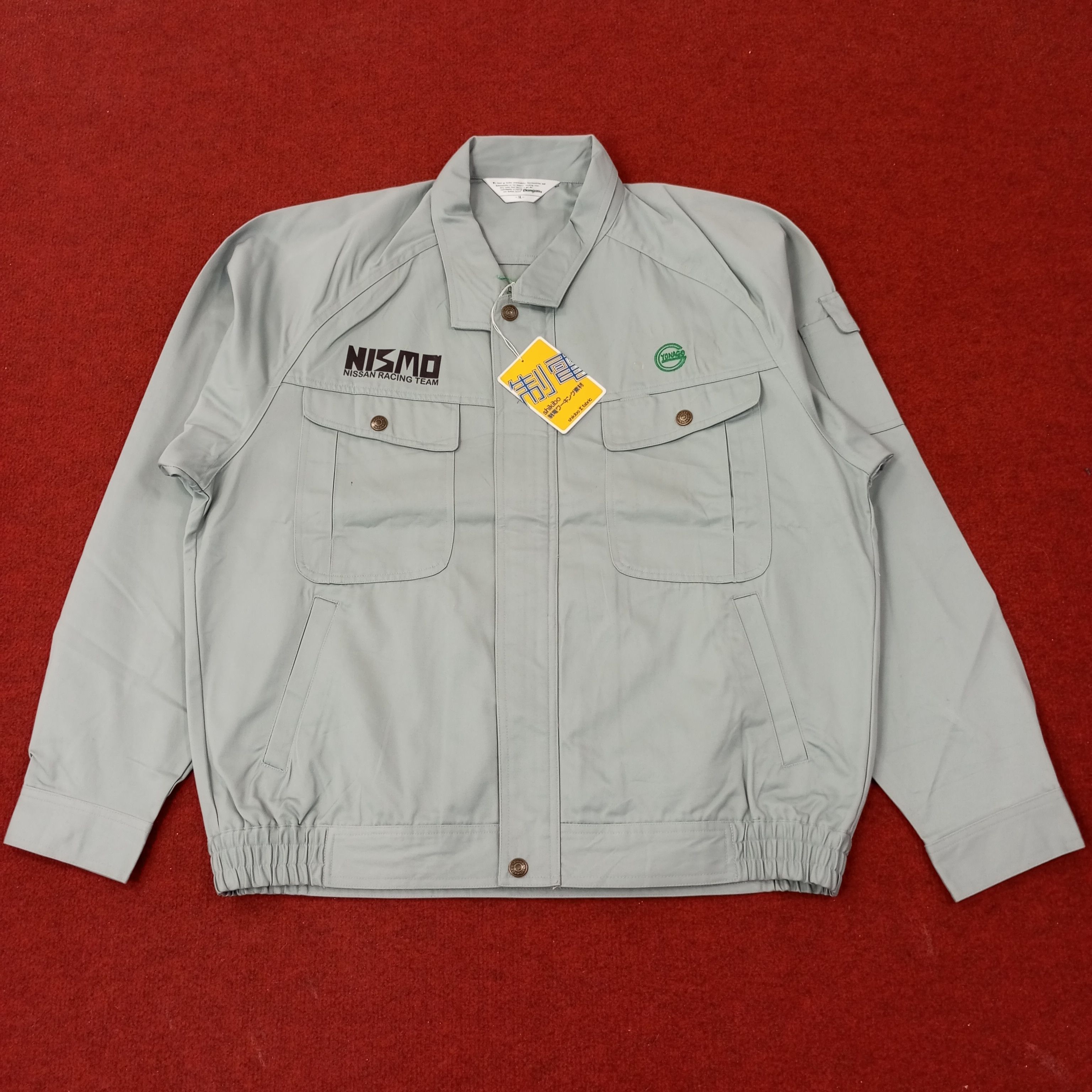 Japanese Brand Nismo Nissan Racing Team Motorsports Custom Jacket c242n5 Size US L / EU 52-54 / 3 - 3 Thumbnail