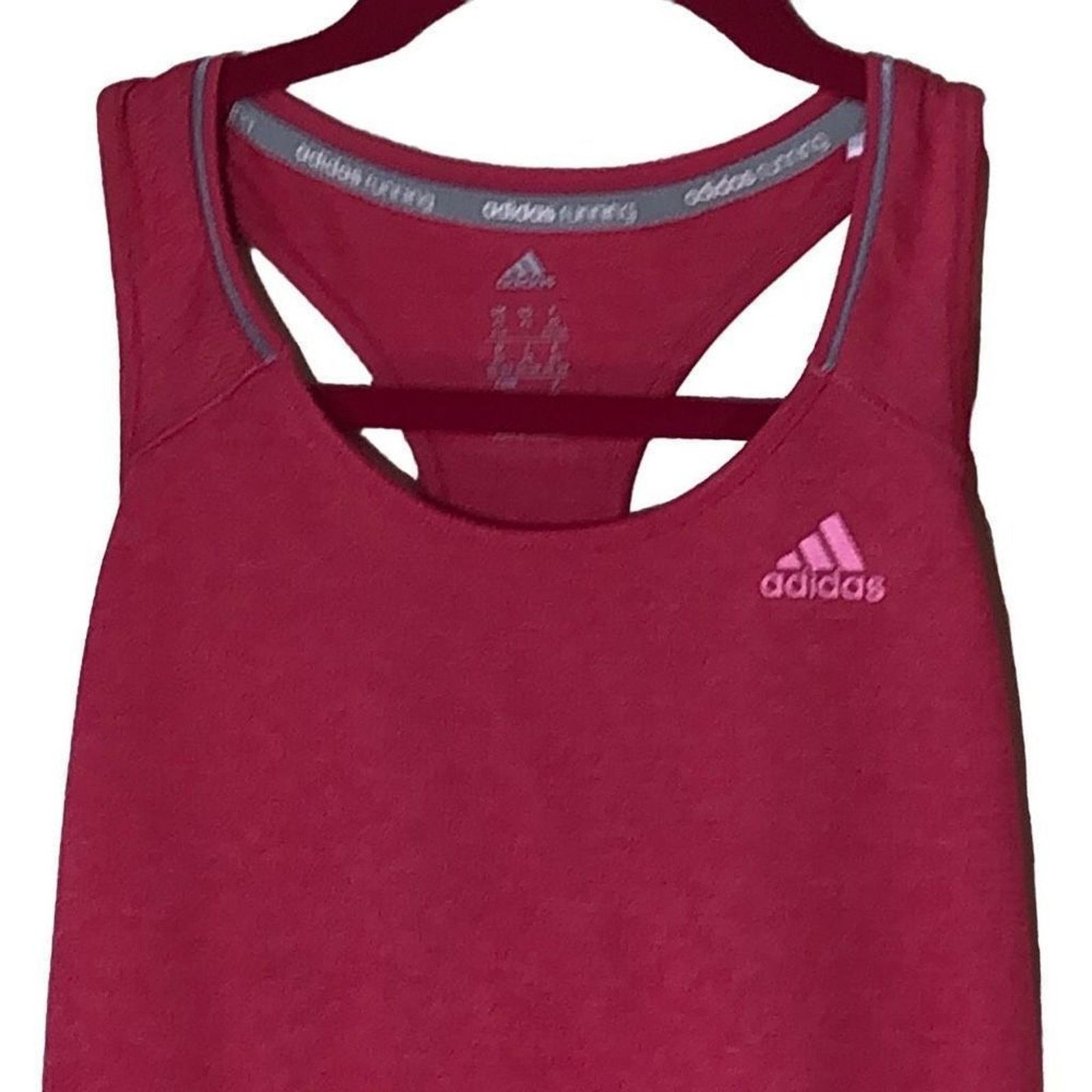 Adidas Adidas Climate Supernova Racerback Tank Activewear Pink XS Size XS / US 0-2 / IT 36-38 - 3 Thumbnail