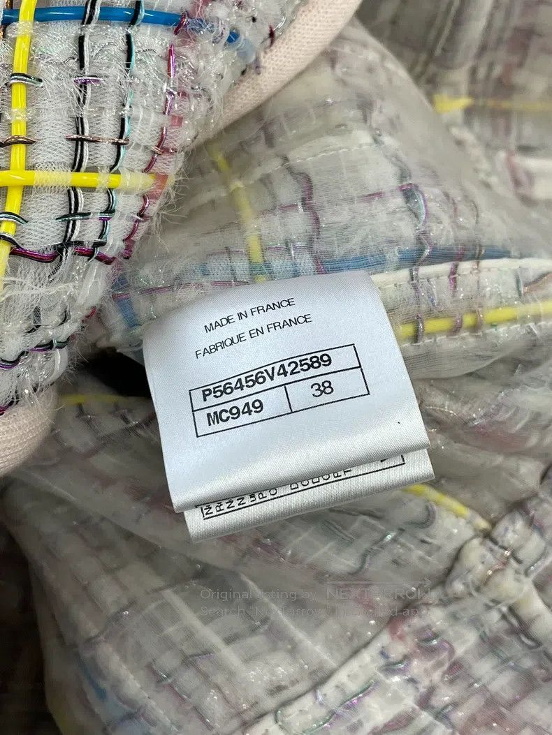 Chanel Chanel Data centre colour braided Velcro jacket Size XS / US 0-2 / IT 36-38 - 7 Thumbnail