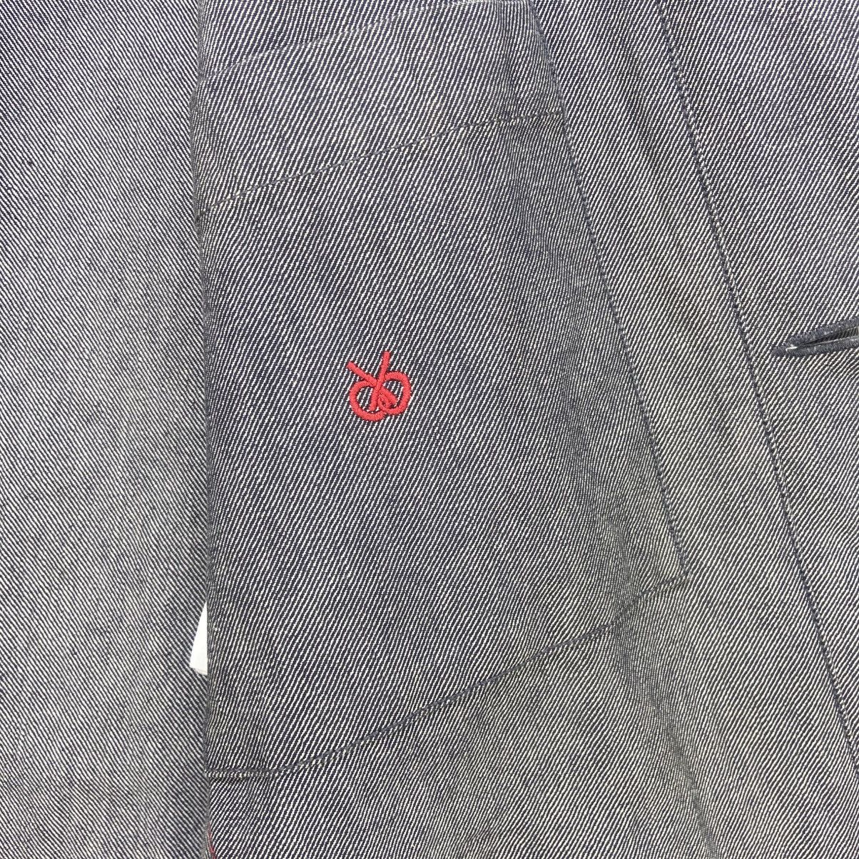 Designer Former Hermes Artistic Director Bali Barret Denim Long Coat Size US M / EU 48-50 / 2 - 11 Thumbnail