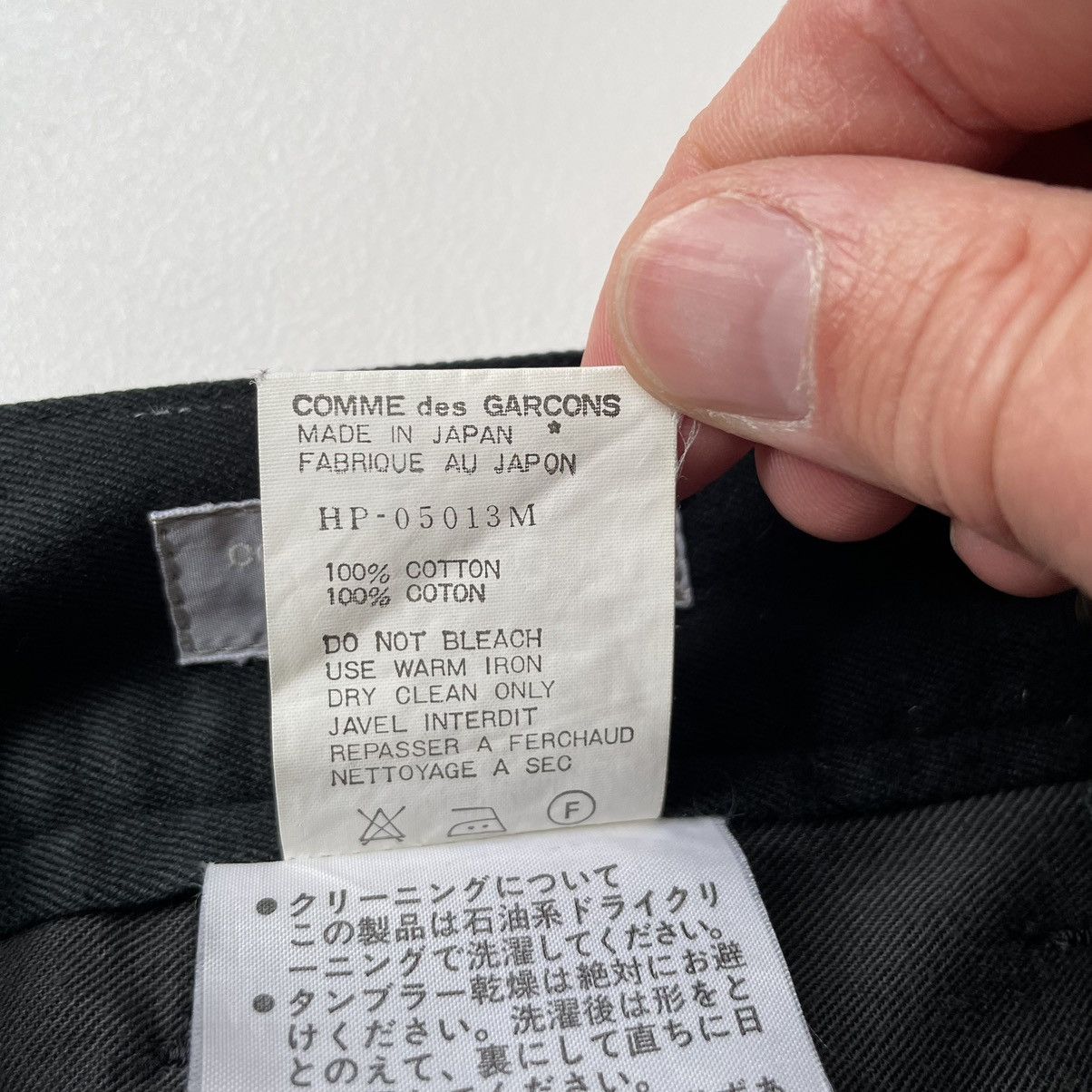 Comme des Garcons 1989 Black Cotton ‘Paint Splat’ Pants Size US 30 / EU 46 - 5 Thumbnail