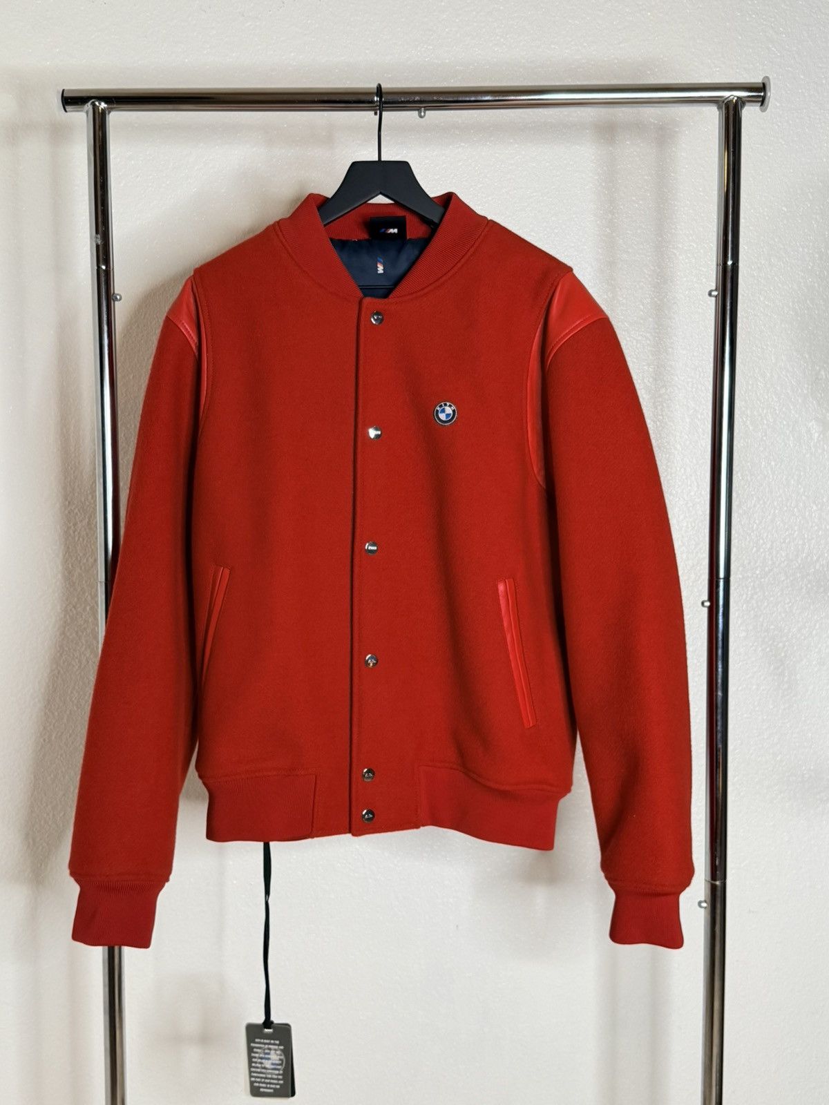 BMW × Kith KITH x BMW red Varsity Jacket Size US XL / EU 56 / 4 - 1 Thumbnail