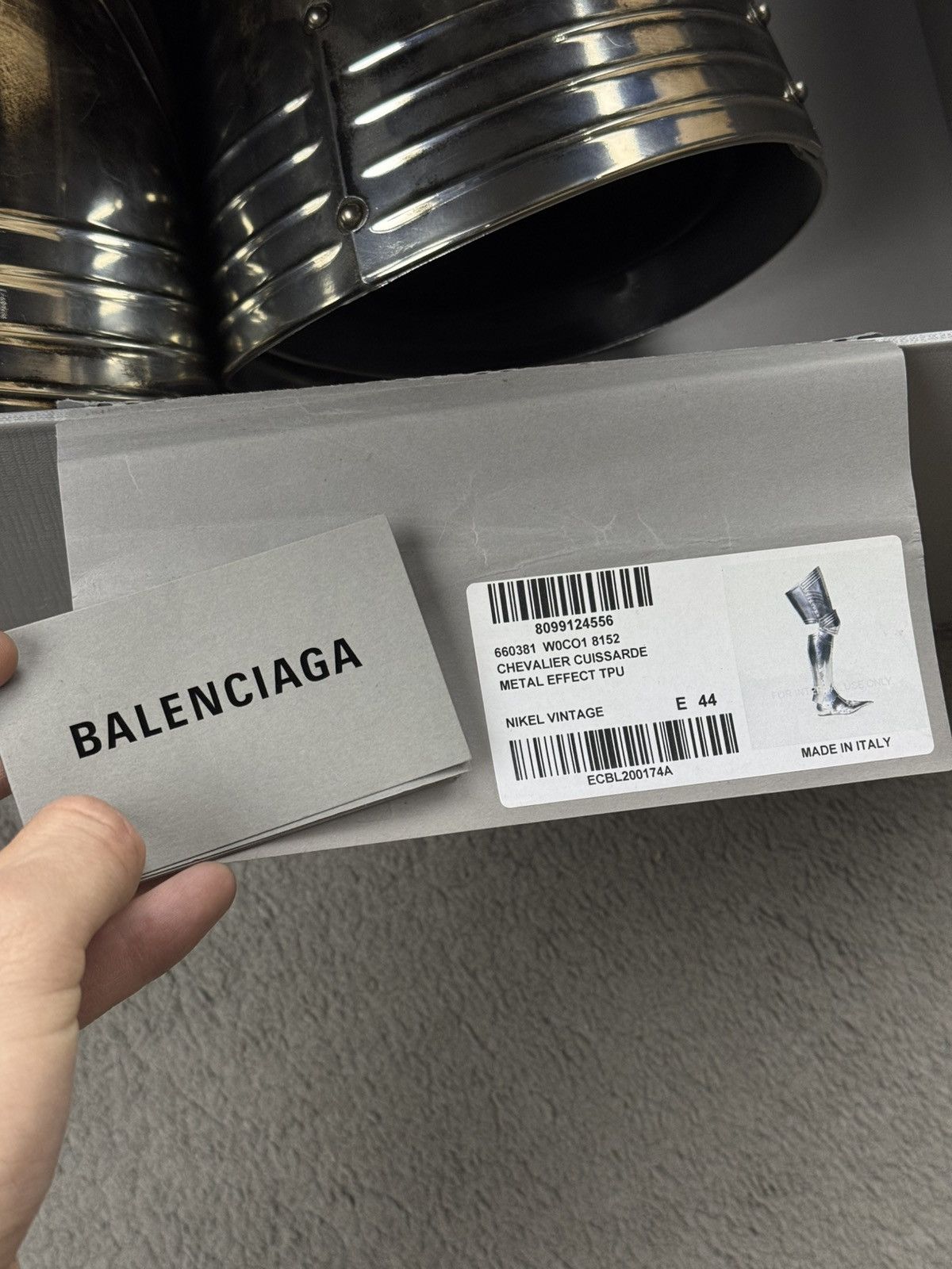 Balenciaga Balenciaga knights boots Size US 11 / EU 44 - 24 Thumbnail
