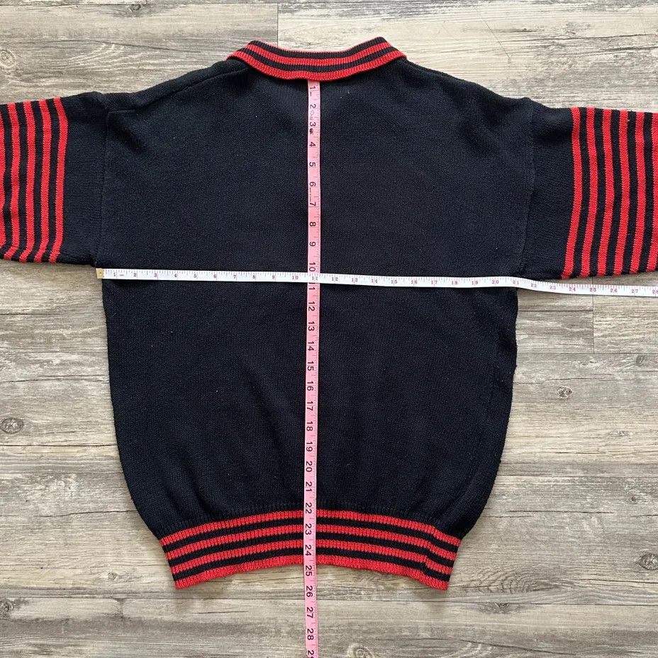 Coca Cola Vintage 80s Coca-Cola Rugby Sweater Size Medium Size US M / EU 48-50 / 2 - 6 Thumbnail