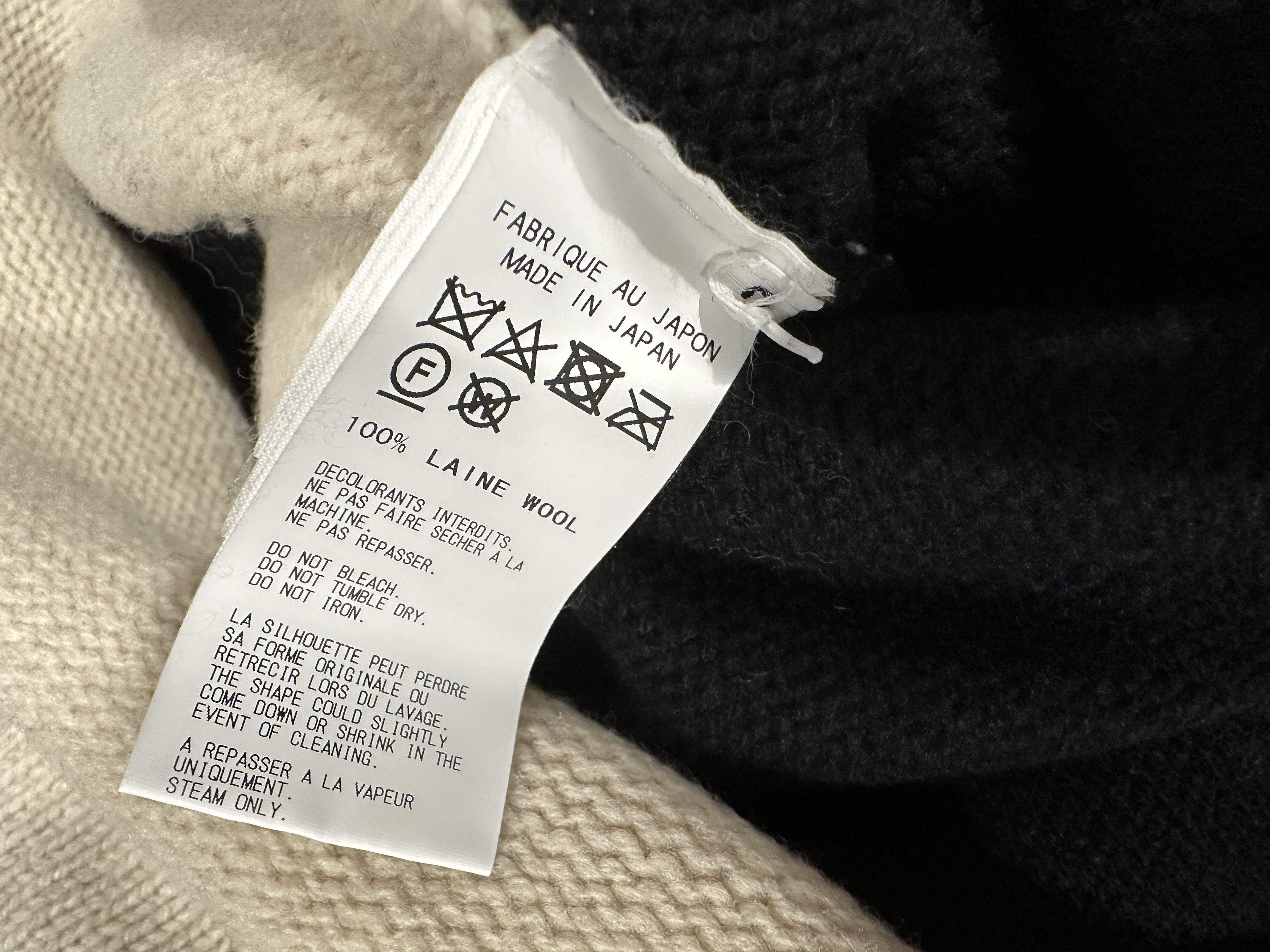 Yohji Yamamoto SS18 "Black Ghost" Cyborg 009 Turtleneck Size US L / EU 52-54 / 3 - 3 Thumbnail