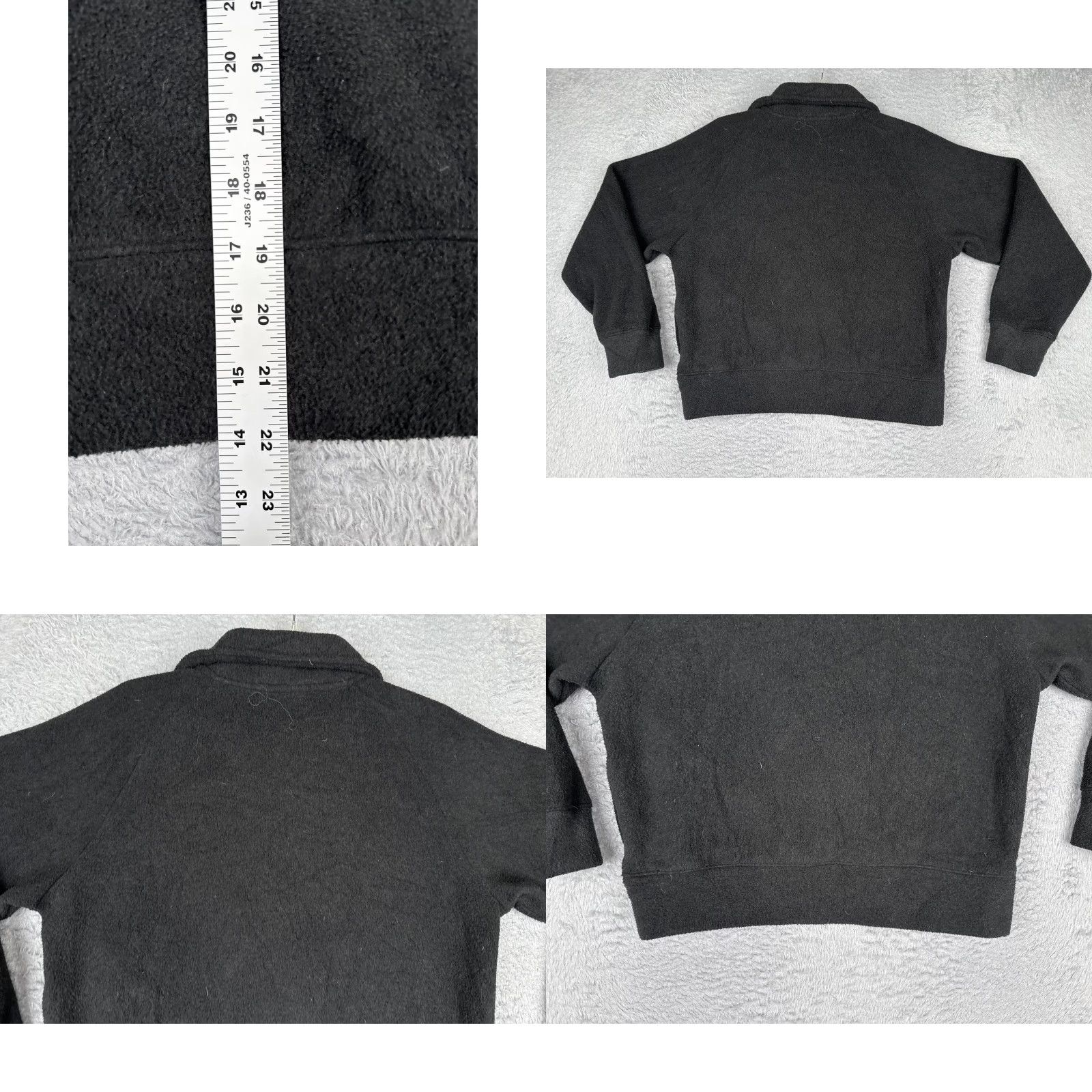The North Face The North Face Jacket Womens Medium Black Fleece 1/4 Zip Pullover Outdoor Hiking Size M / US 6-8 / IT 42-44 - 9 Thumbnail