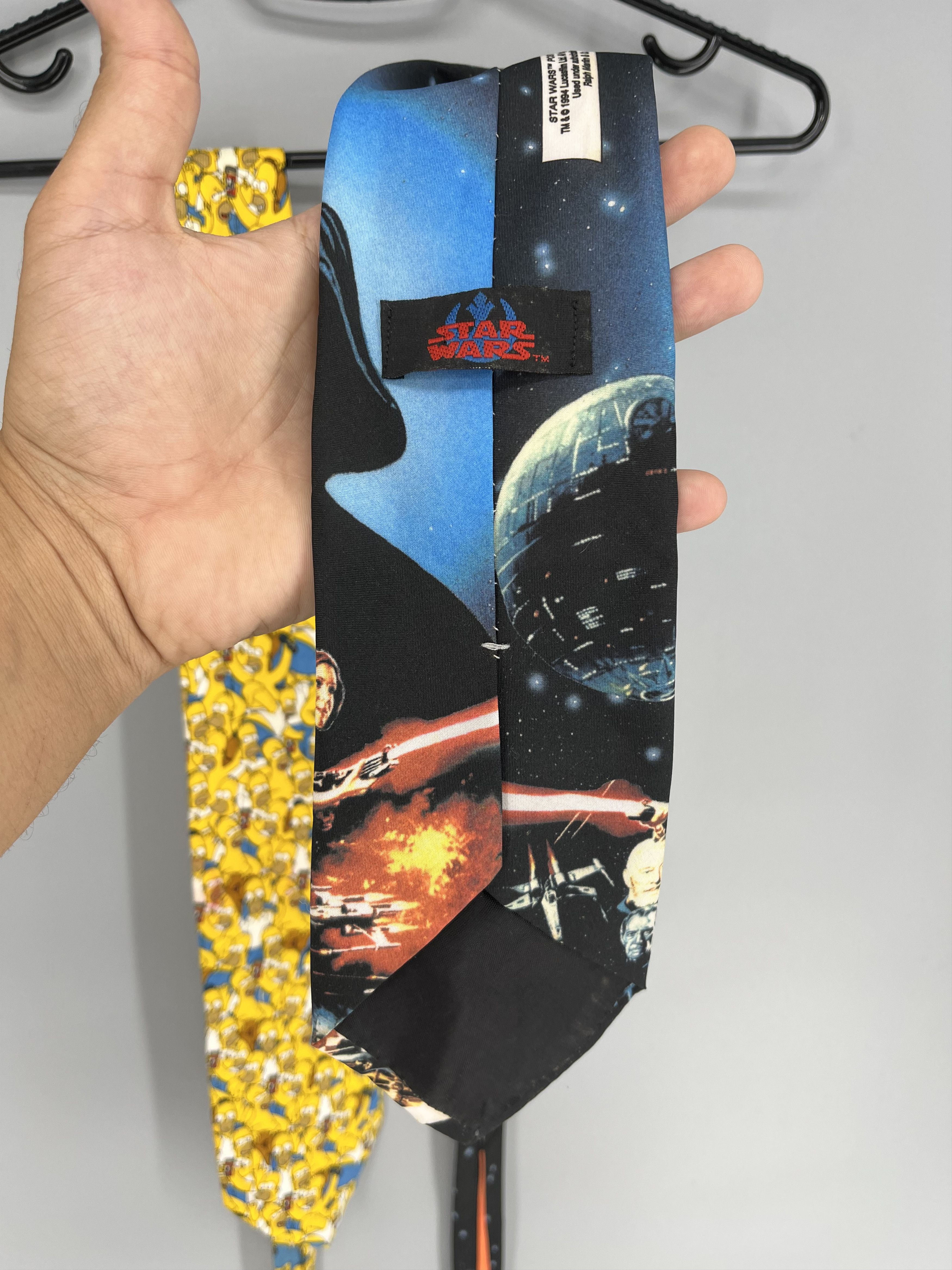 Star Wars Rare The Simpsons Star Wars Lot Of 2 Vintage 90s Size ONE SIZE - 8 Thumbnail