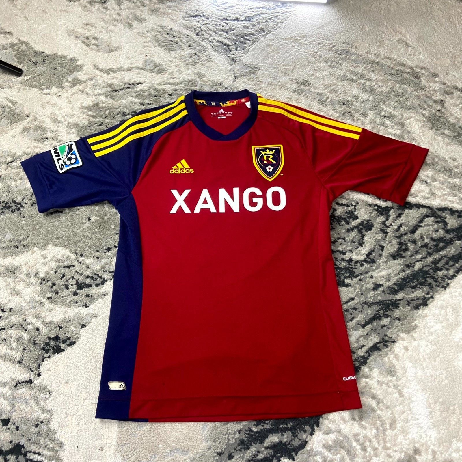 Adidas Adidas Jersey Real Salt Lake Sz S Y2K MLS Soccer Club Hawkin Size US S / EU 44-46 / 1 - 1 Thumbnail