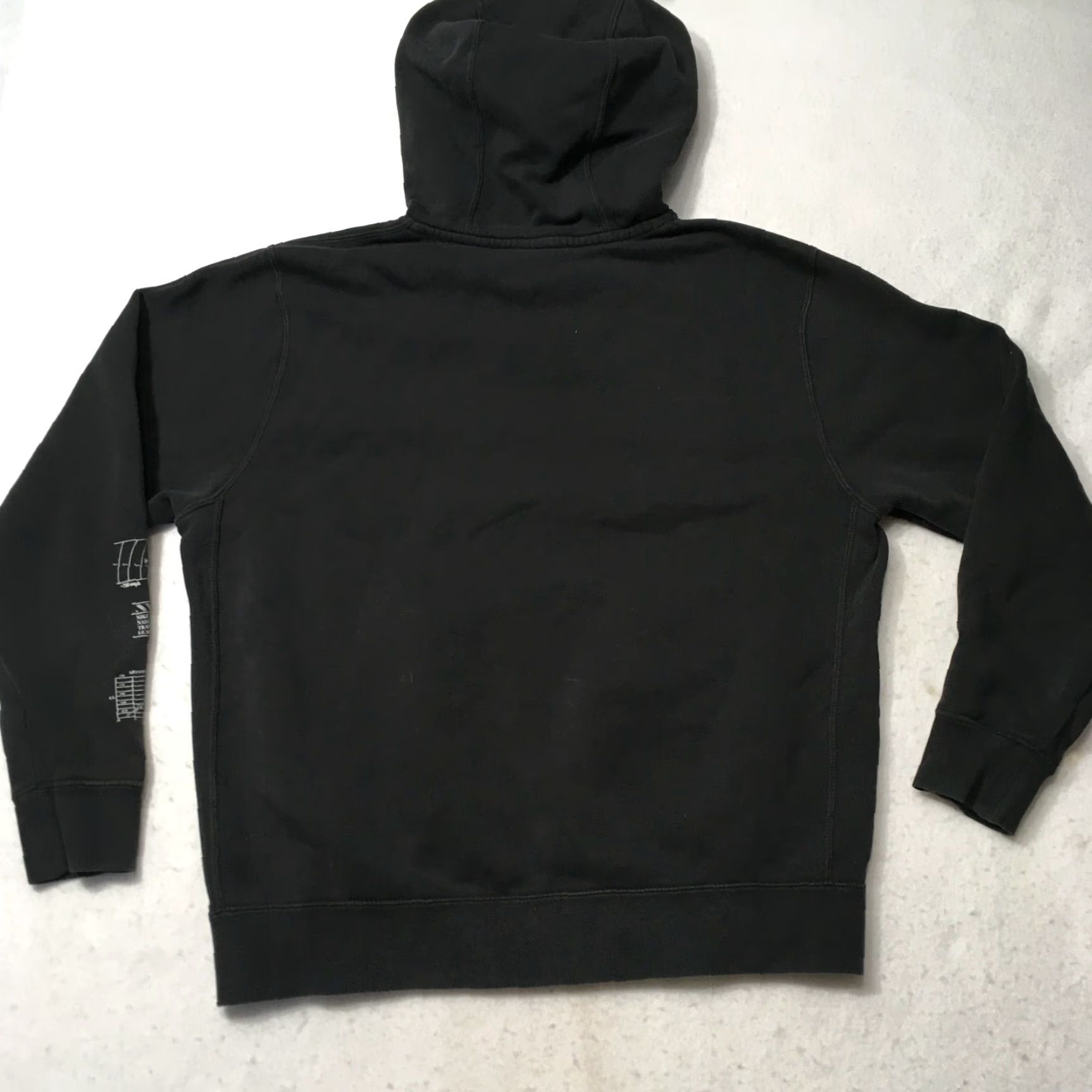 Nike Nike Men's Pullover Hoodie Shirt Hoodie Adult M Black Swept Wing Logo Athleisure 90s (if applicable) Mens Size US M / EU 48-50 / 2 - 8 Thumbnail