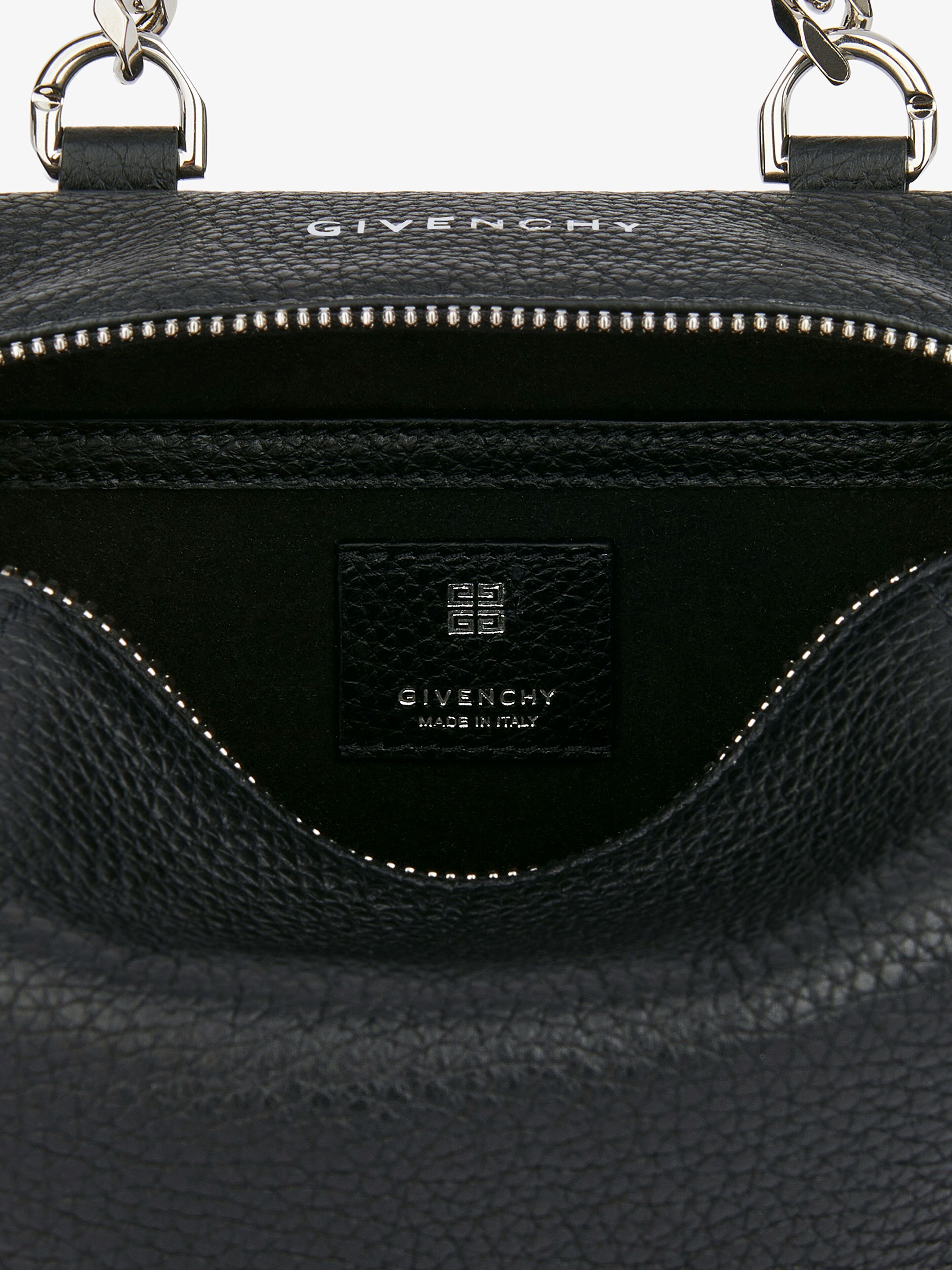 Givenchy o1w1db10925 Size: OS / Pandora Mini Chain Bag in Black Size ONE SIZE - 4 Thumbnail