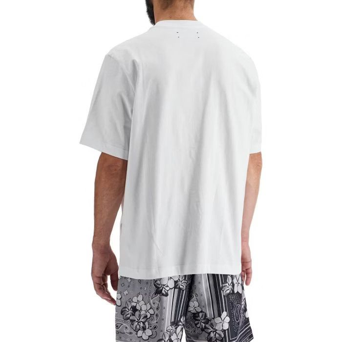 Amiri o1w1db11224 Core Logo T-Shirt in White Size US L / EU 52-54 / 3 - 4 Thumbnail