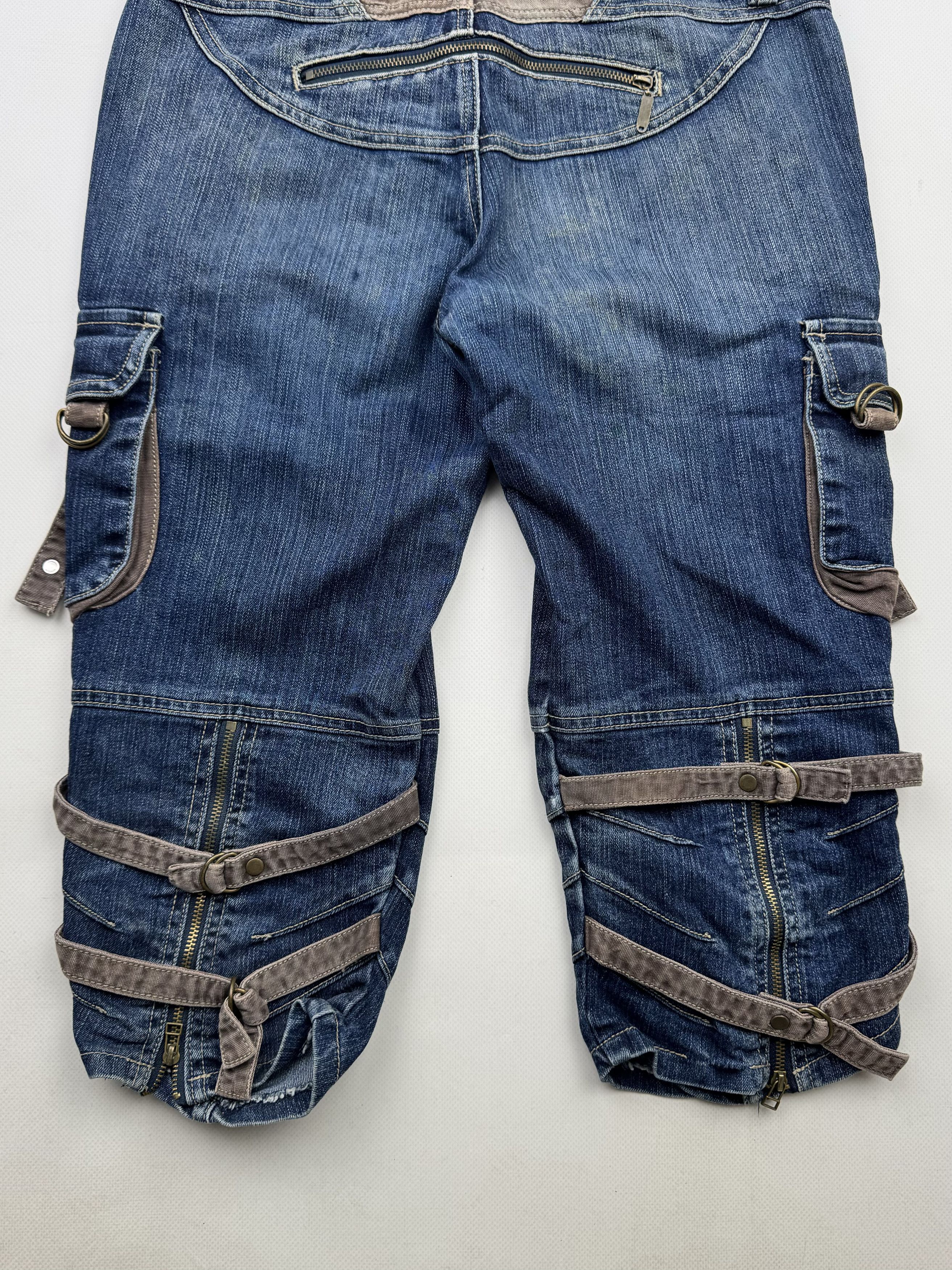Japanese Brand 90's Long Shorts With Bondage B380(V406)E2 Size US 28 / EU 44 - 8 Thumbnail
