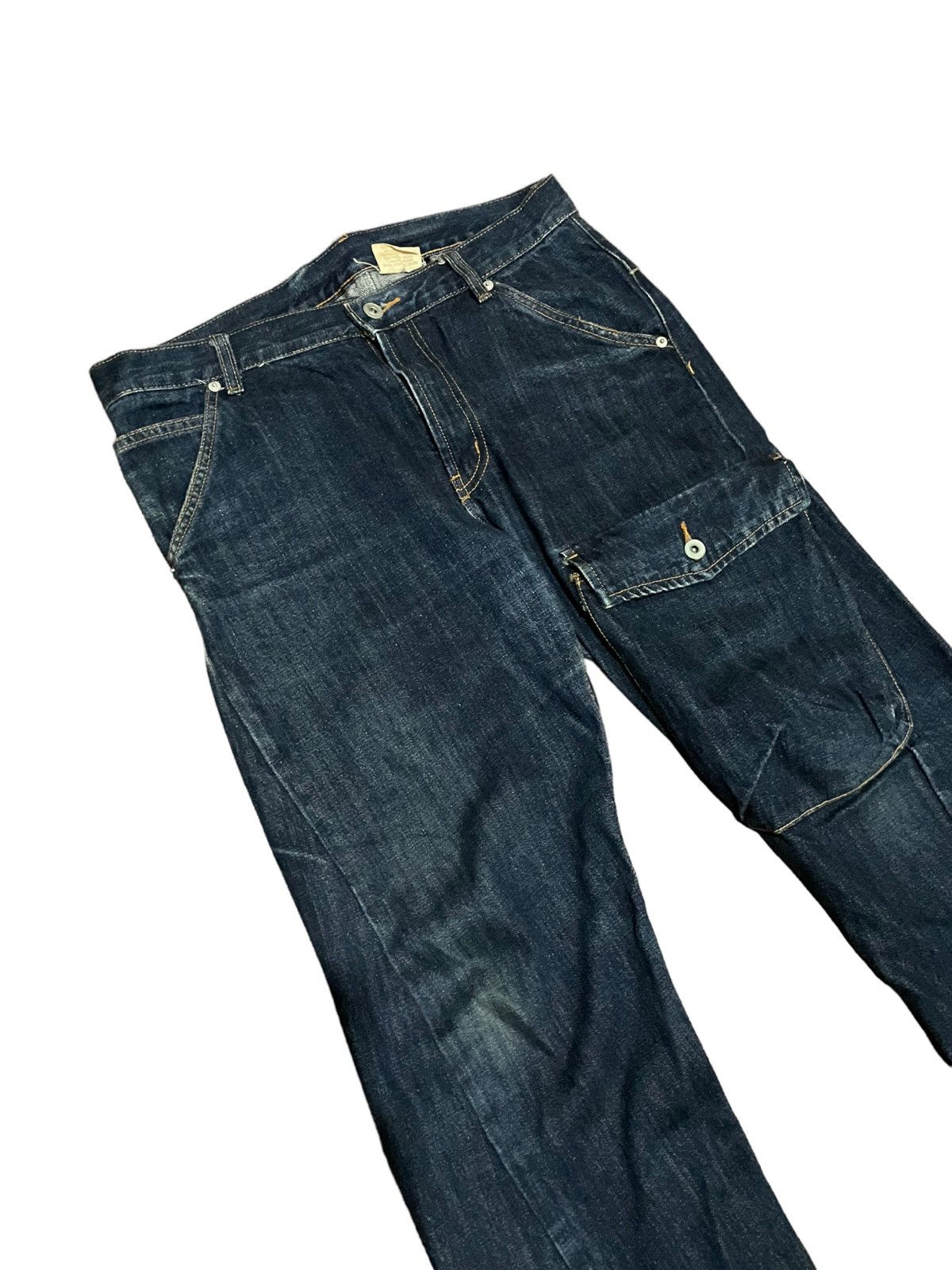 Goofy Baggy Cargo Thigh Pocket Jeans
