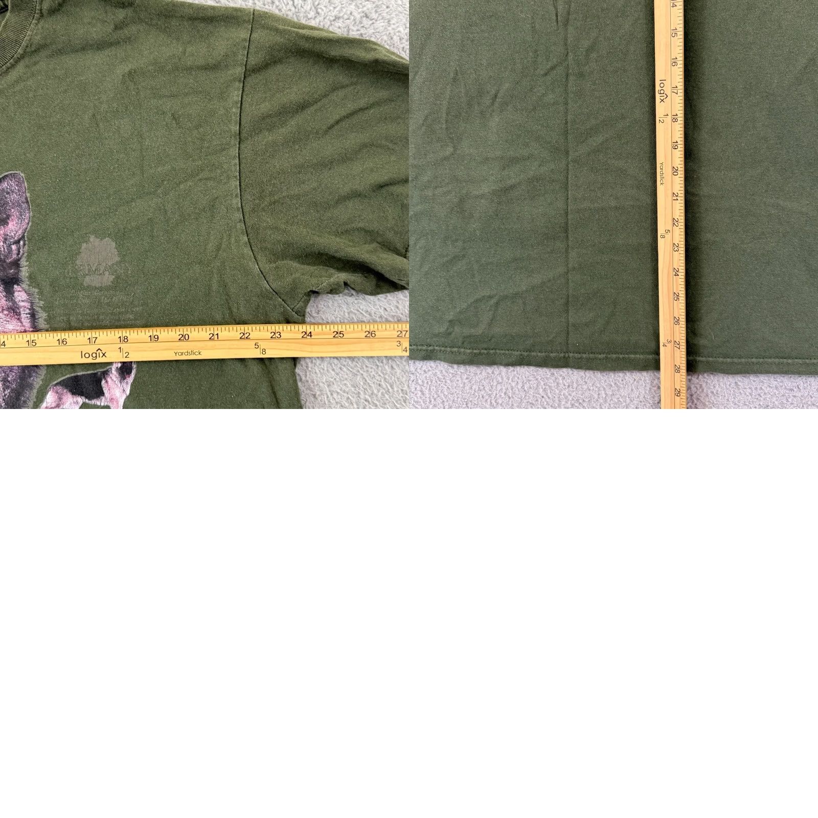 Anvil VINTAGE German Shepherd Shirt Mens XL Green Short Sleeve 90s Graphic Dog Casual Size US XL / EU 56 / 4 - 8 Thumbnail
