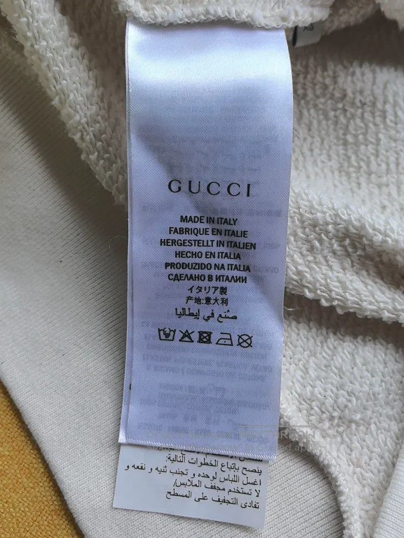 Gucci Gucci Printed teardrops with diamond round-neck sweatshirt Size US XS / EU 42 / 0 - 4 Thumbnail