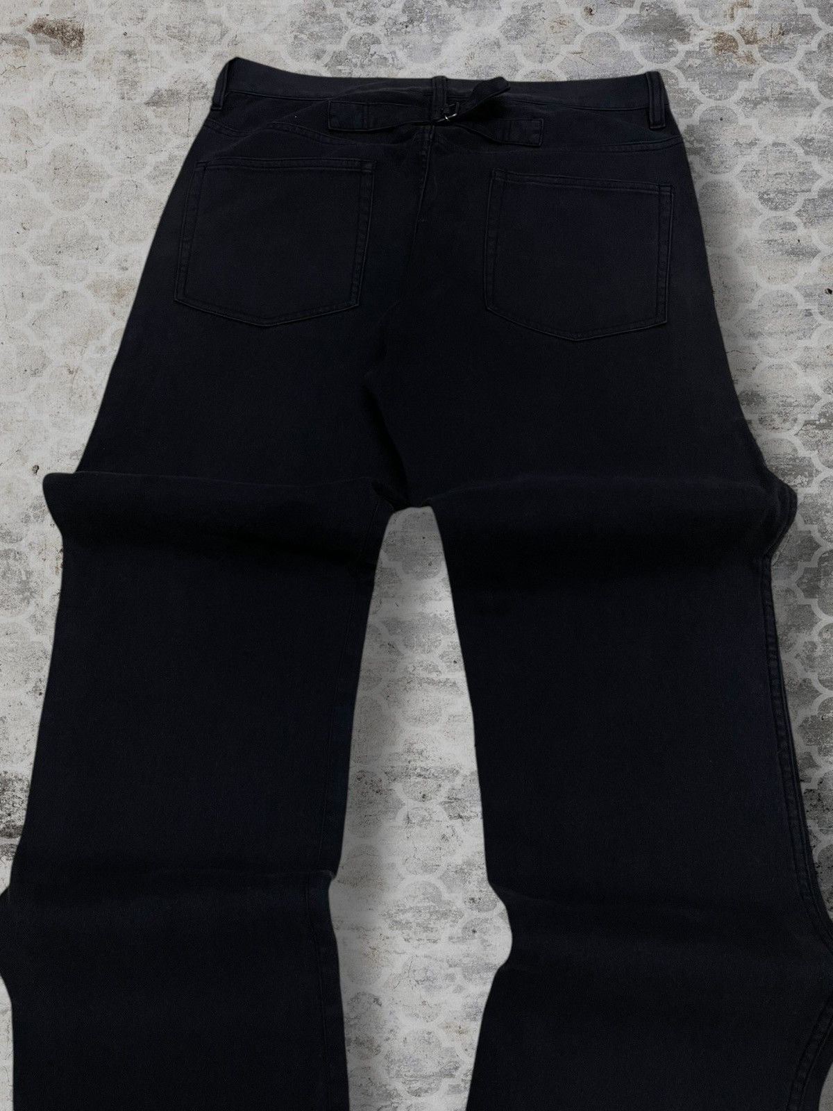 Margaret Howell Vintage 1990s Authentic Margaret Howell Buckle Faded Pant Size US 30 / EU 46 - 10 Thumbnail