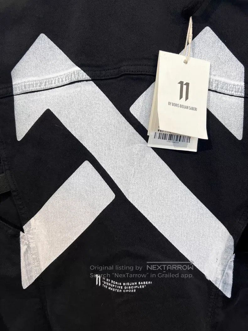 Boris Bidjan Saberi Boris Bidjan Saberi Denim printed hunting vest jacket| Size US S / EU 44-46 / 1 - 5 Thumbnail