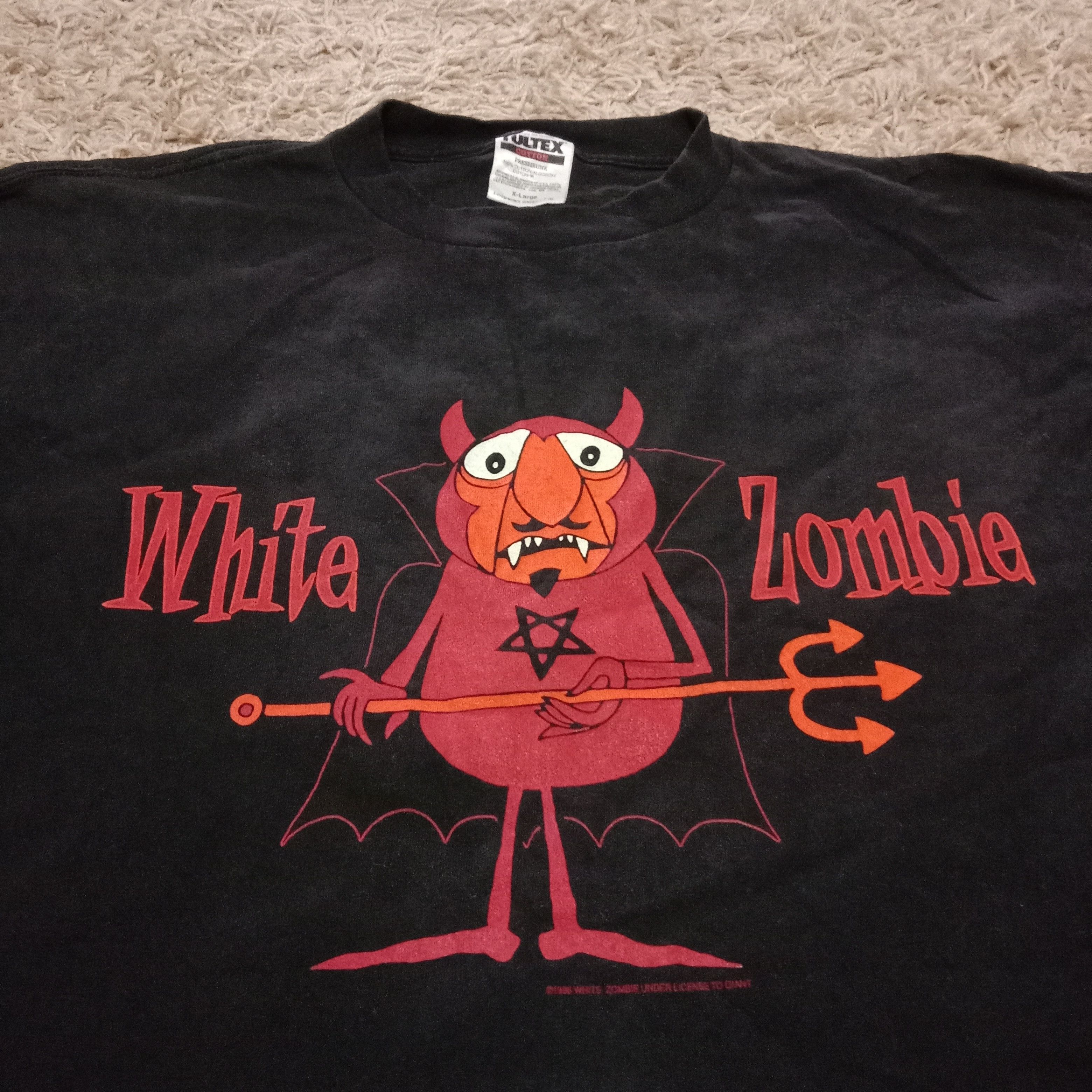 Band Tees × Vintage Vintage white zombie 1990 Size US XL / EU 56 / 4 - 6 Thumbnail
