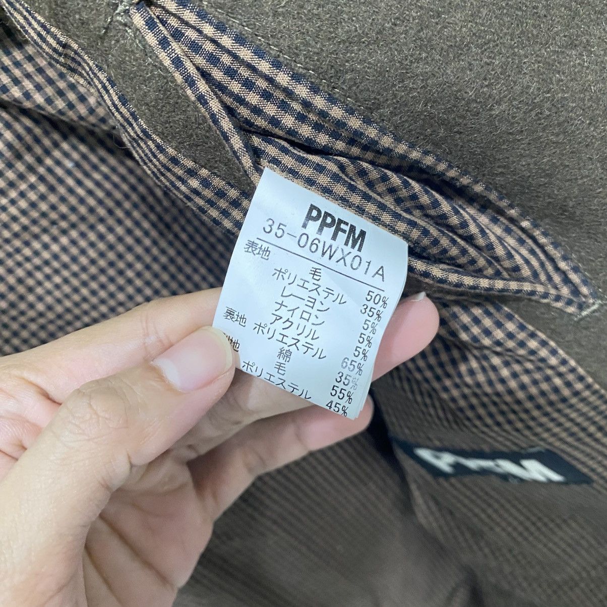 PPFM PPFM Napoleon Wool Military Jacket Archive Y2K Punk Size US M / EU 48-50 / 2 - 15 Thumbnail