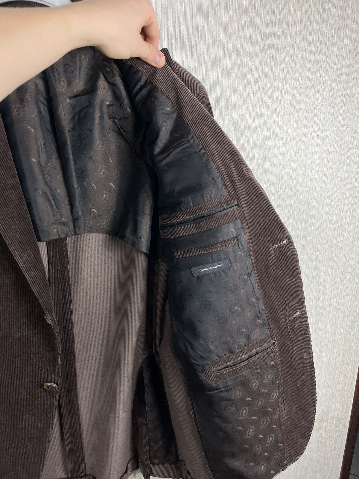 Ermenegildo Zegna Ermenegildo Zegna cashco comfort corduroy blazer jacket Size US M / EU 48-50 / 2 - 14 Thumbnail