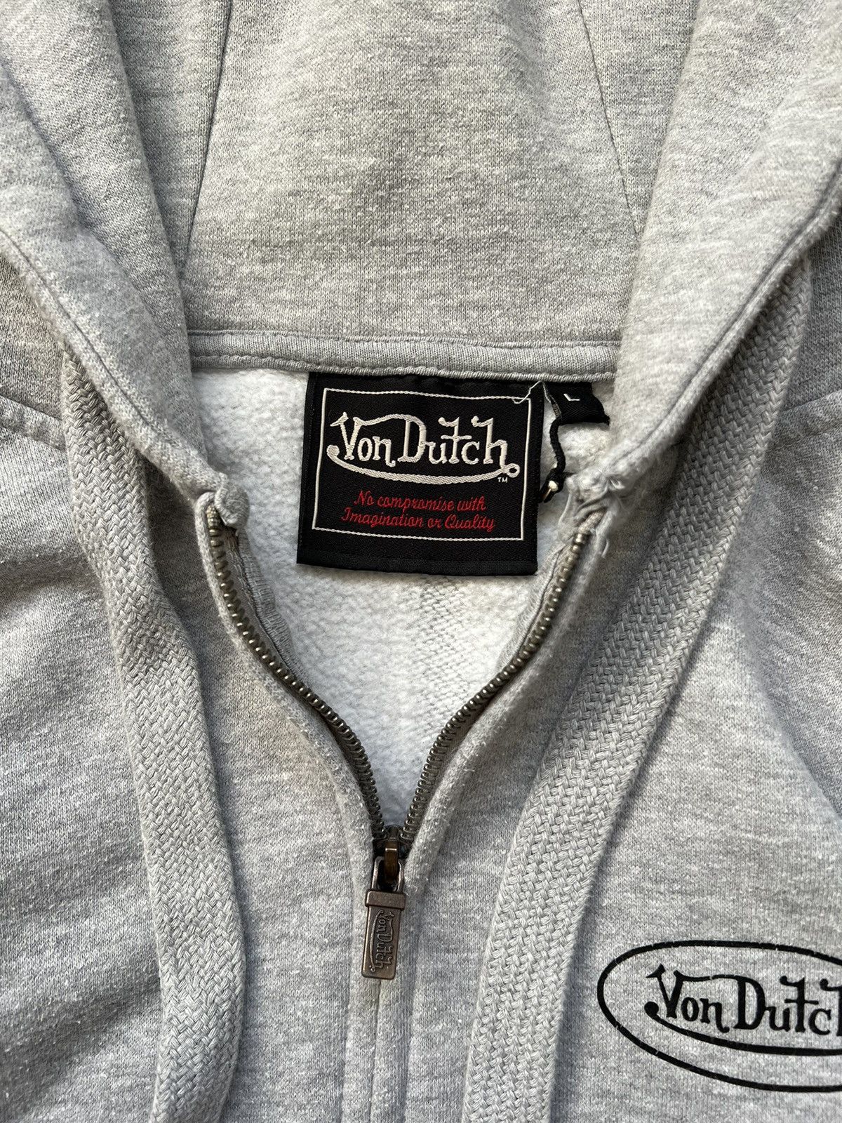 Vintage × Von Dutch Y2K Von Dutch Vintage Hoodie Full Zip Size US L / EU 52-54 / 3 - 2 Thumbnail