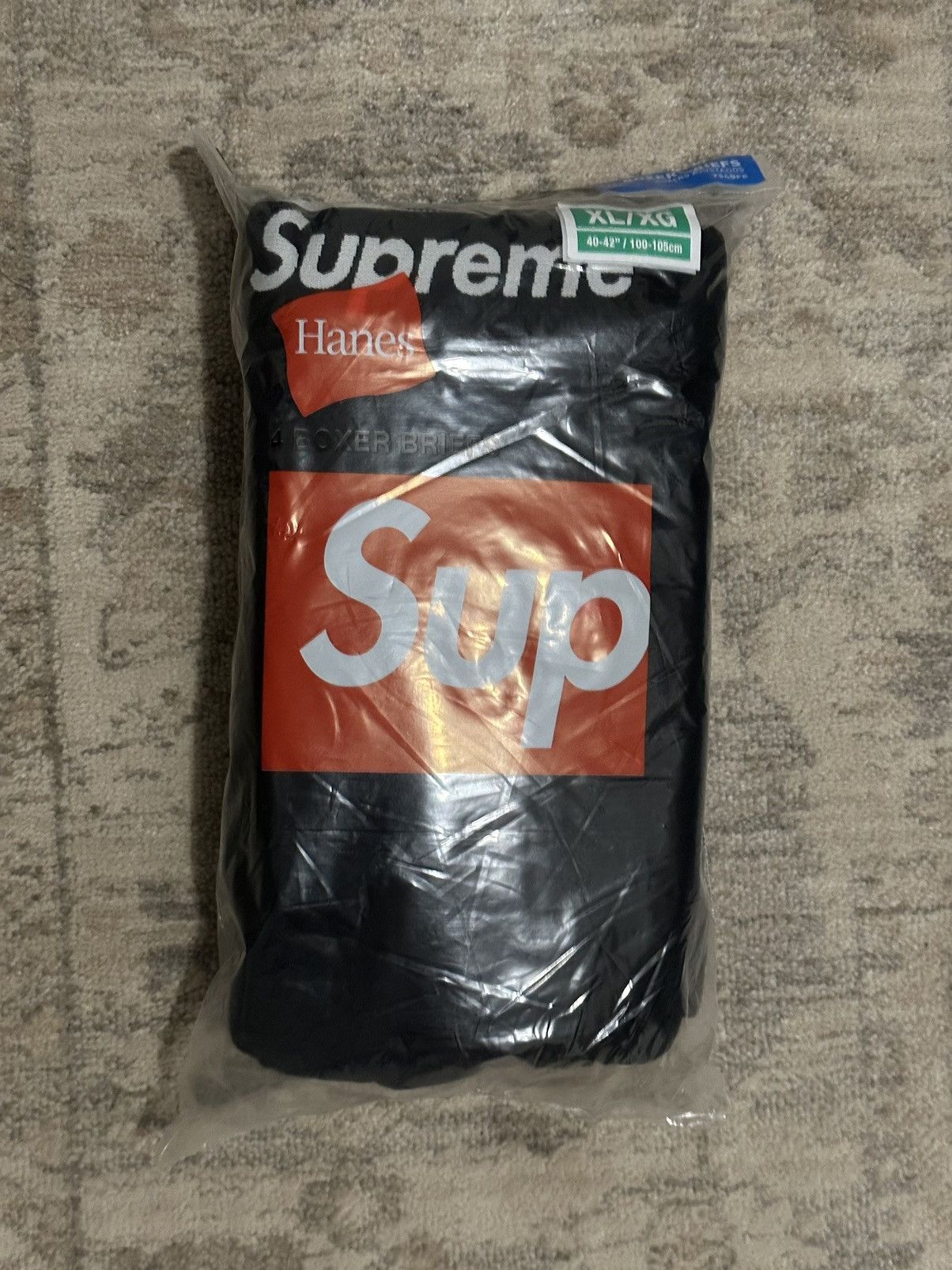 Supreme Supreme Hanes Boxers 4-Pack - XL Size ONE SIZE - 1 Thumbnail