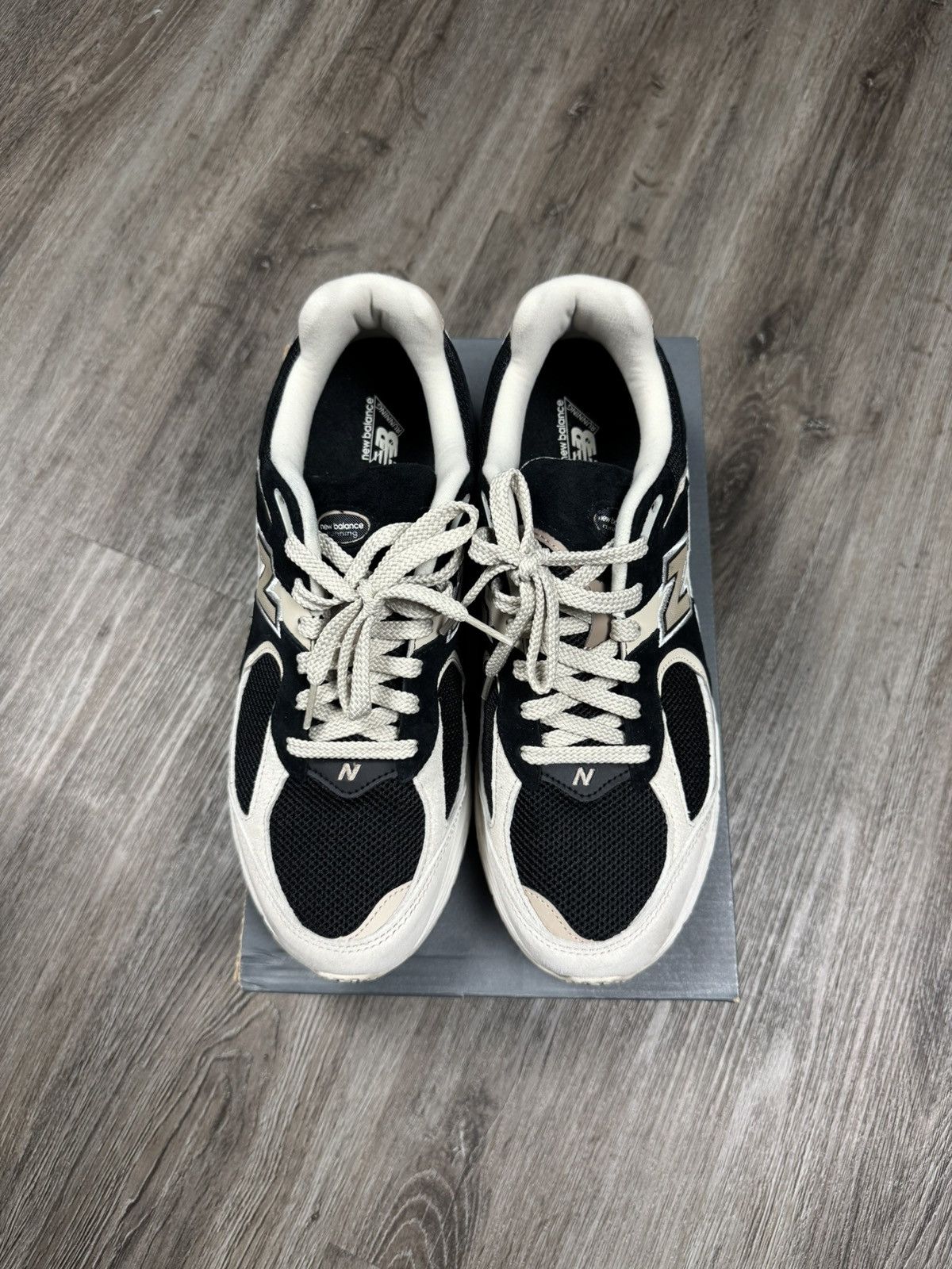 New Balance New Balance 2002R Black Beige Size 11.5 Size US 11.5 / EU 44-45 - 2 Thumbnail