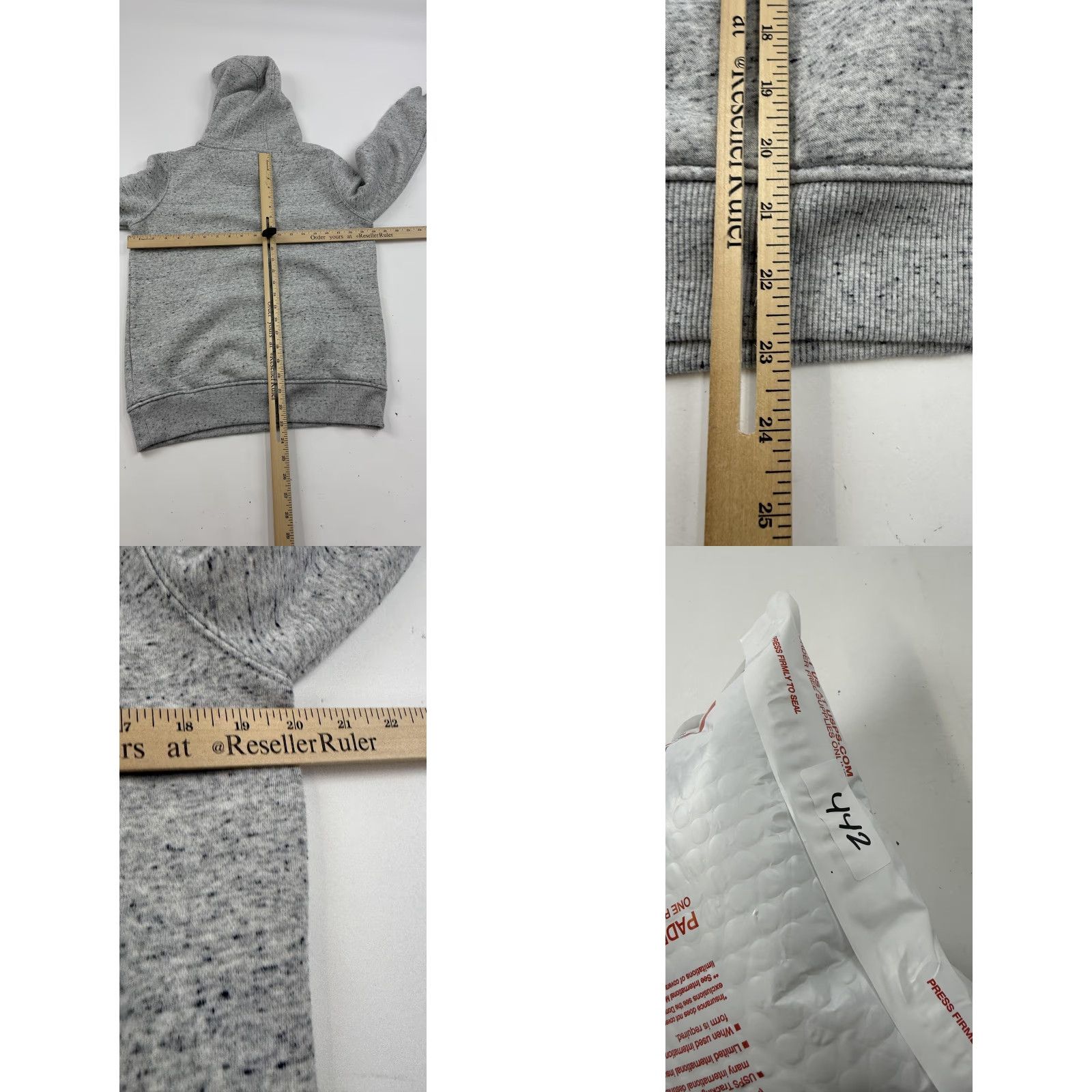 Carhartt VINTAGE: Not applicable as per data (skip) Carhartt Hoodie Womens Small Gray Clarksburg Graphic Sleeve Logo Pullover Size S / US 4 / IT 40 - 8 Thumbnail