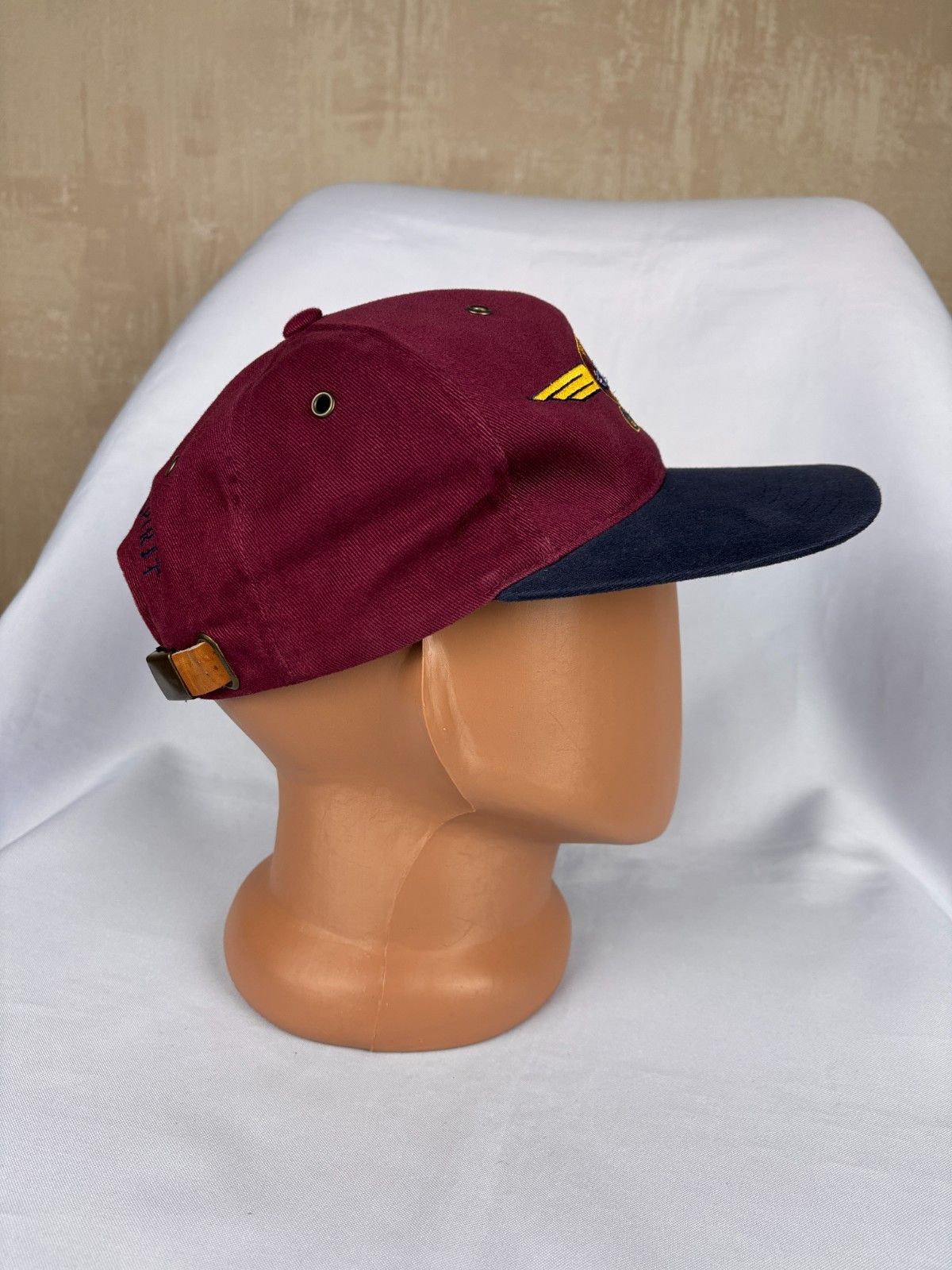 Formula 1 VTG Formula 1 Grand Prix Classic Leather Strap 80s Cap Size ONE SIZE - 4 Thumbnail