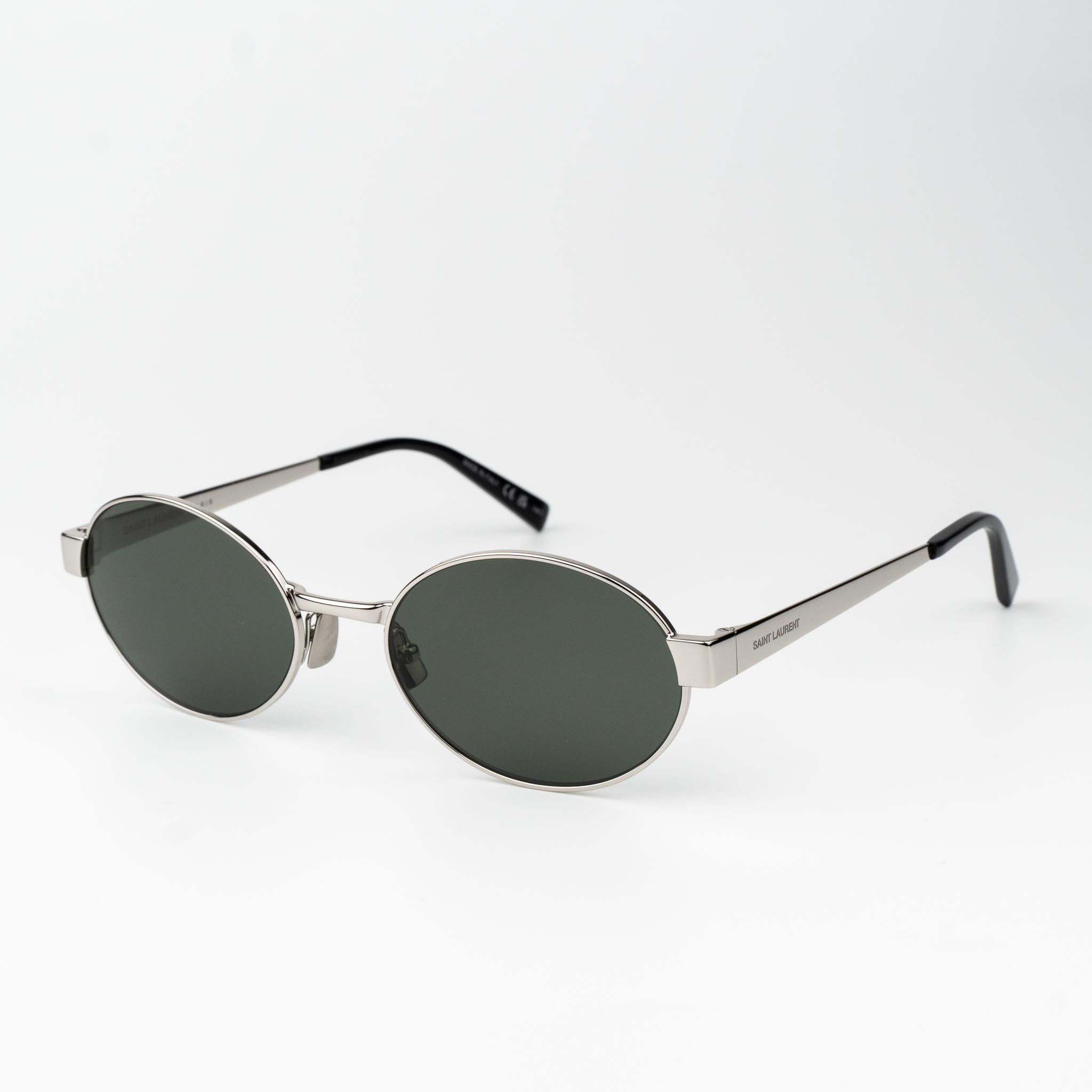Saint Laurent Paris Saint Laurent Women Sunglasses Oval SL692 002 BRAND NEW Size ONE SIZE - 3 Thumbnail