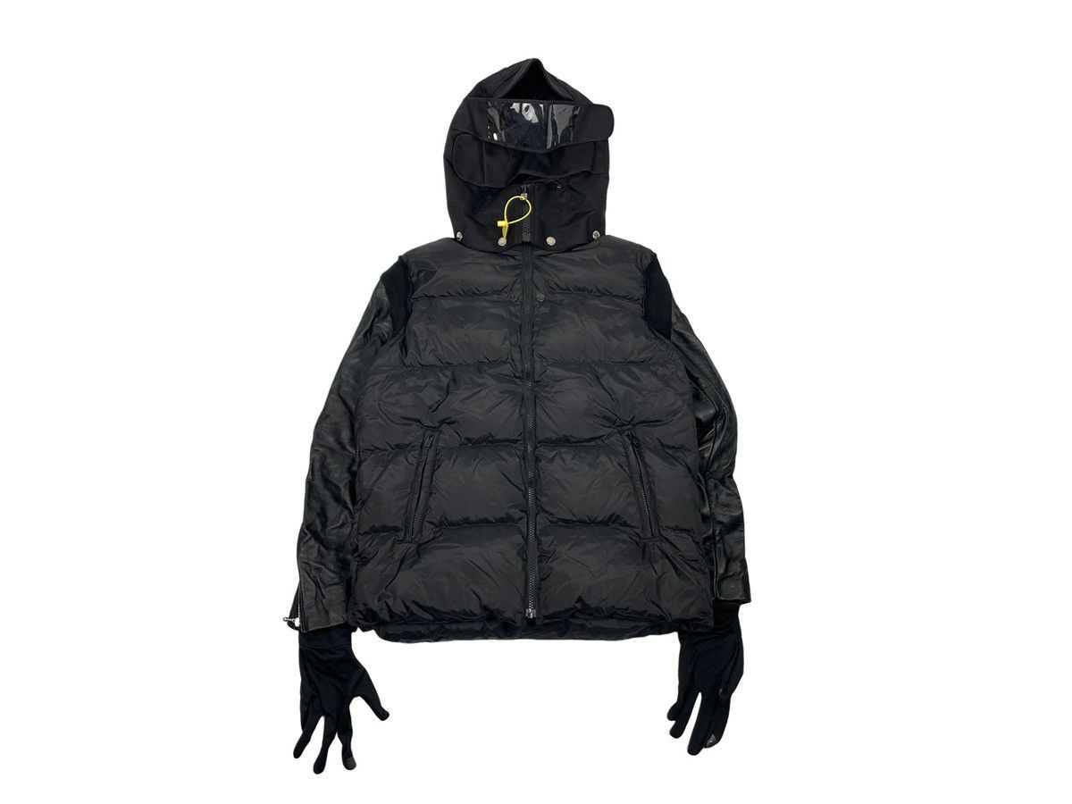 Undercover x The Soloist 30th Leather Patchwork Down Jacket