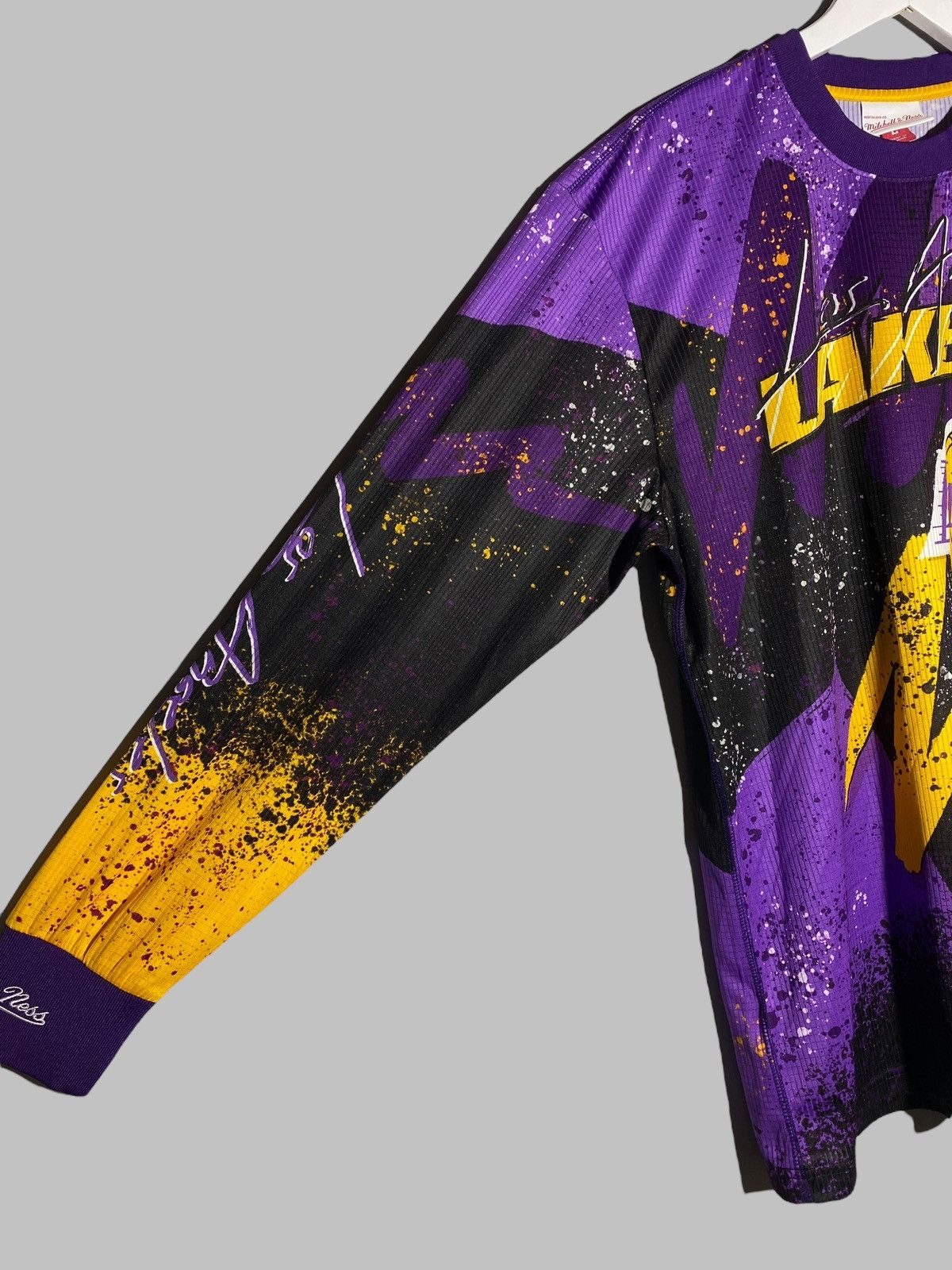 Mitchell & Ness 🔥 Y2K LAKERS MITCHELL & NESS LONGSLEEVE KOBE SHAQ DRIP Size US L / EU 52-54 / 3 - 11 Thumbnail