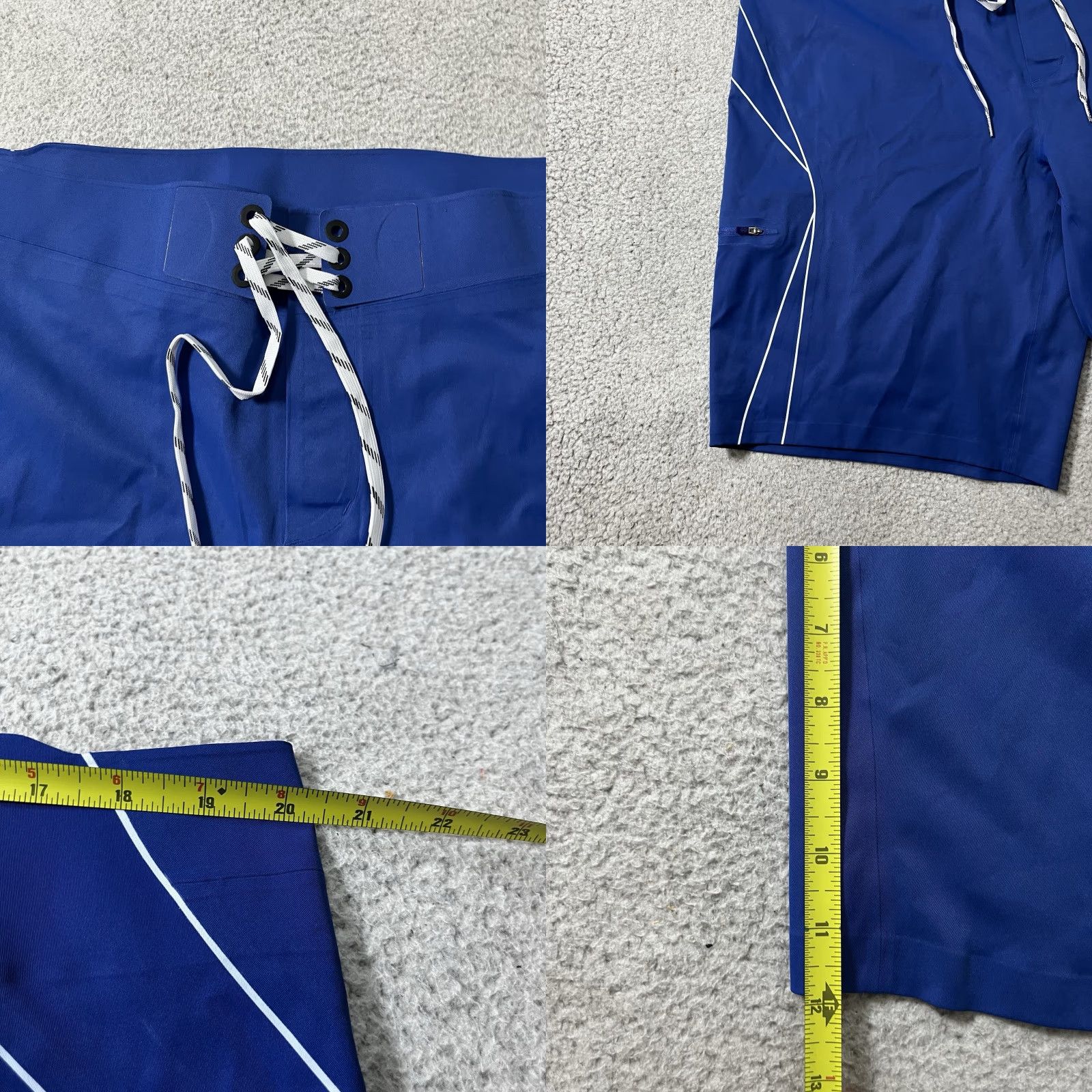 Lululemon Lululemon Board Shorts Mens 40 Blue Swim Trunks Pockets Beach Drawstring Size US 40 / EU 56 - 8 Thumbnail